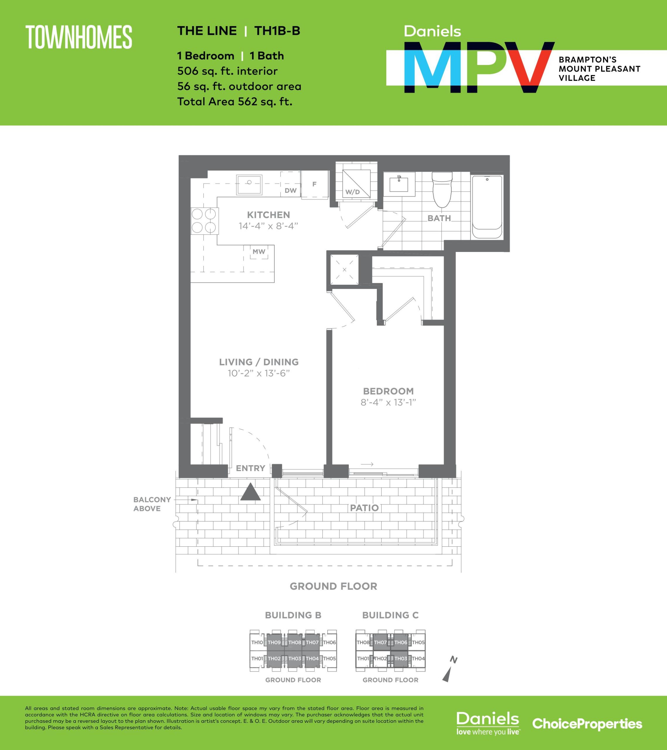 The Line floor plan
