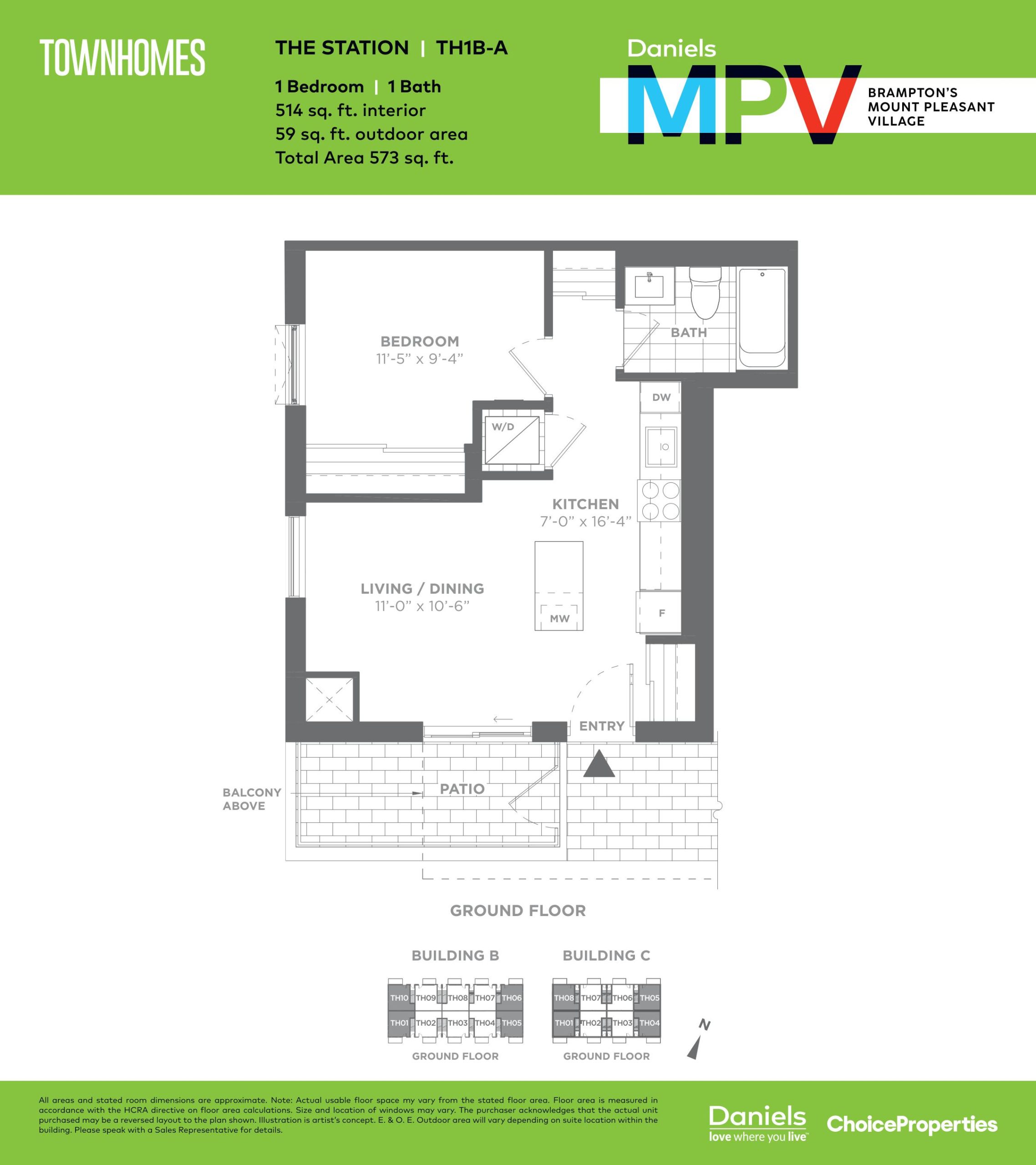 The Station floor plan