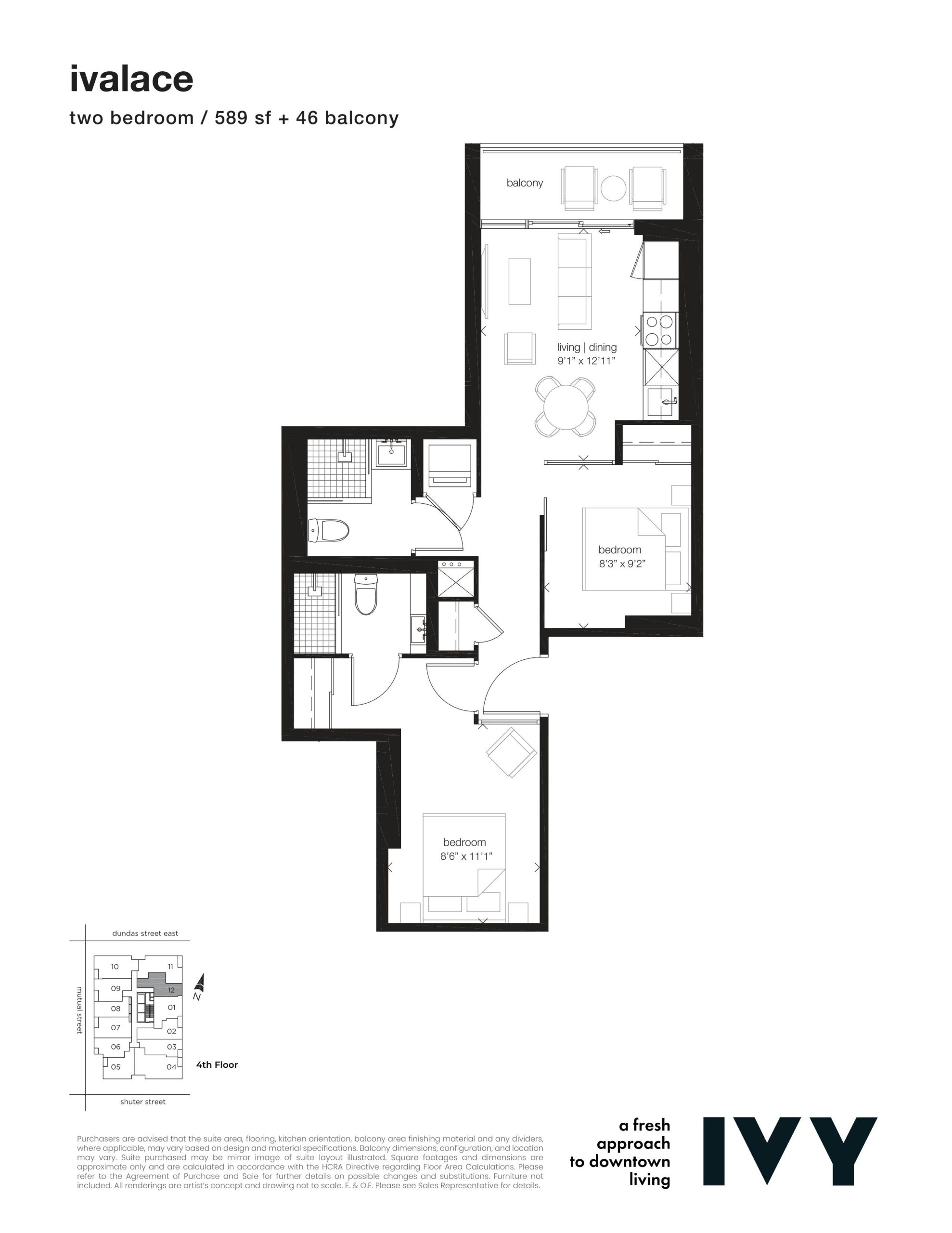 ivalace floor plan