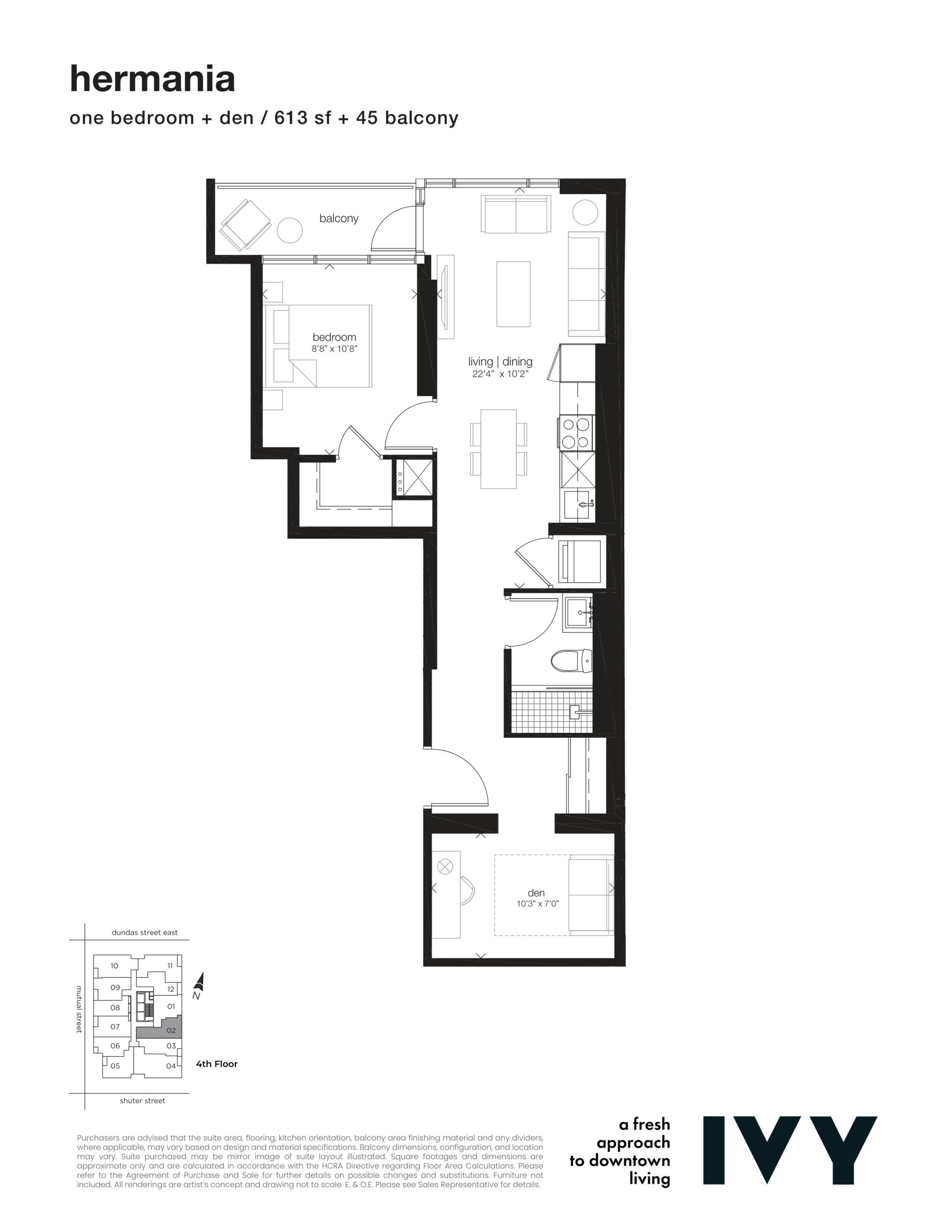 hermania floor plan