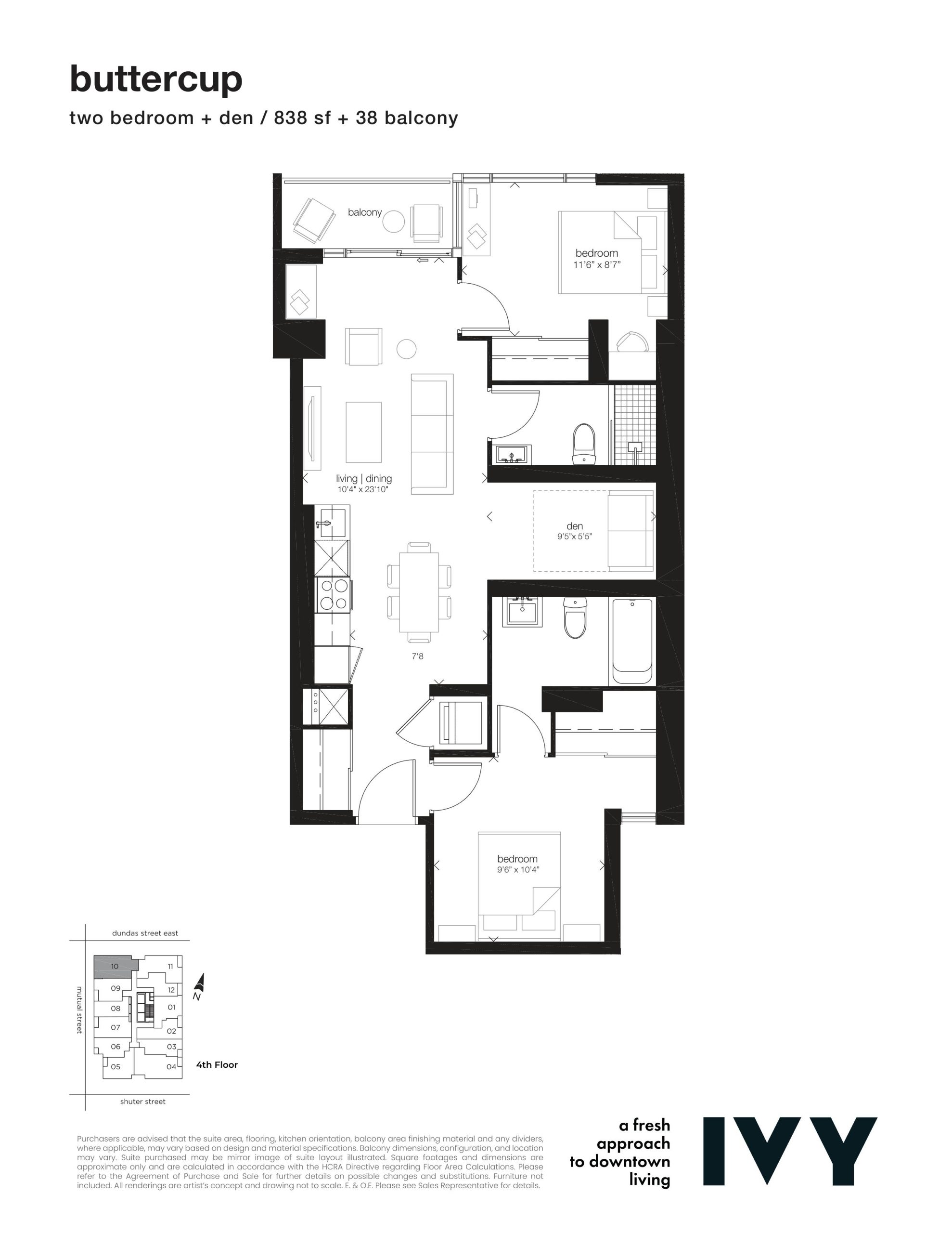 buttercup floor plan