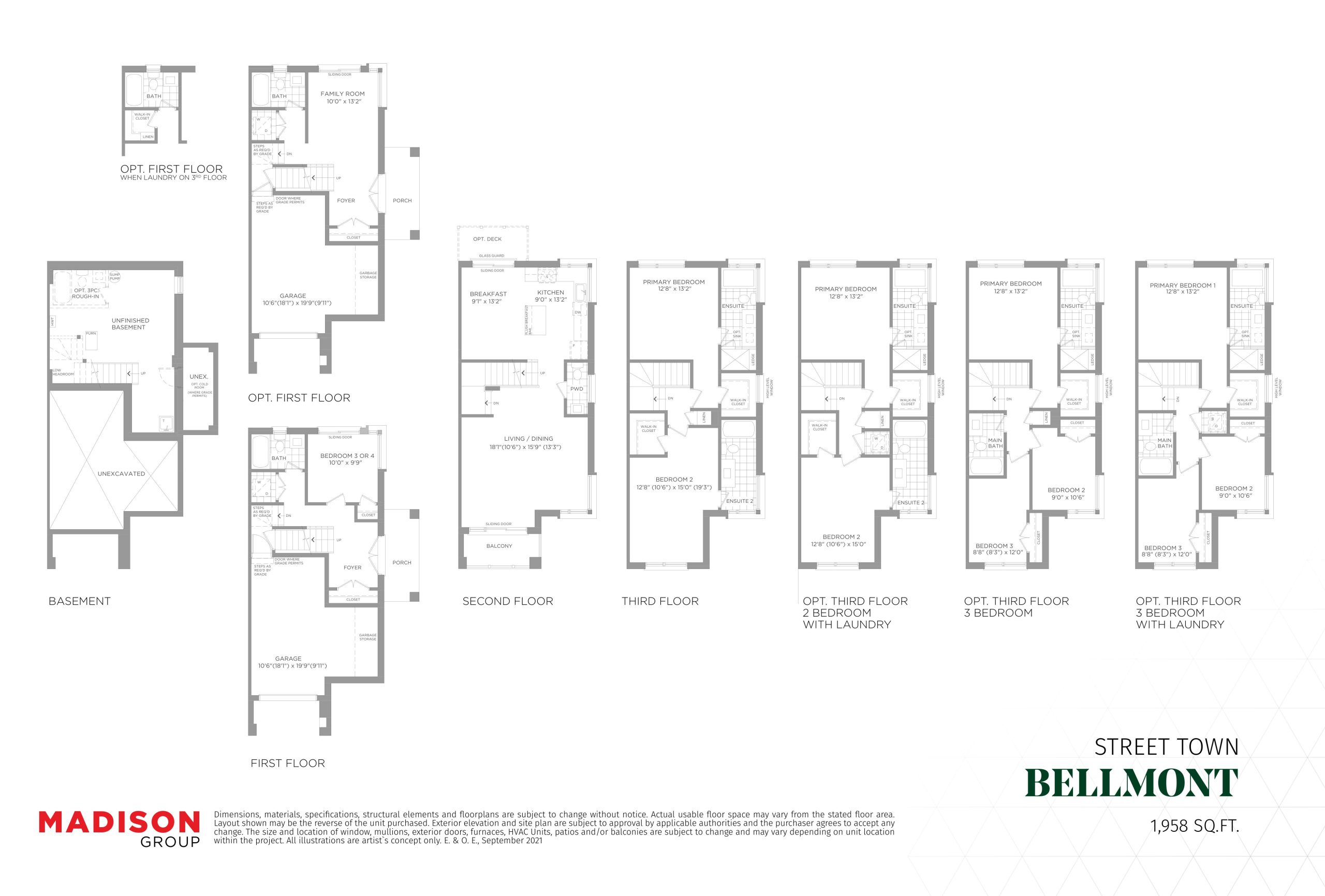 Bellmont floor plan