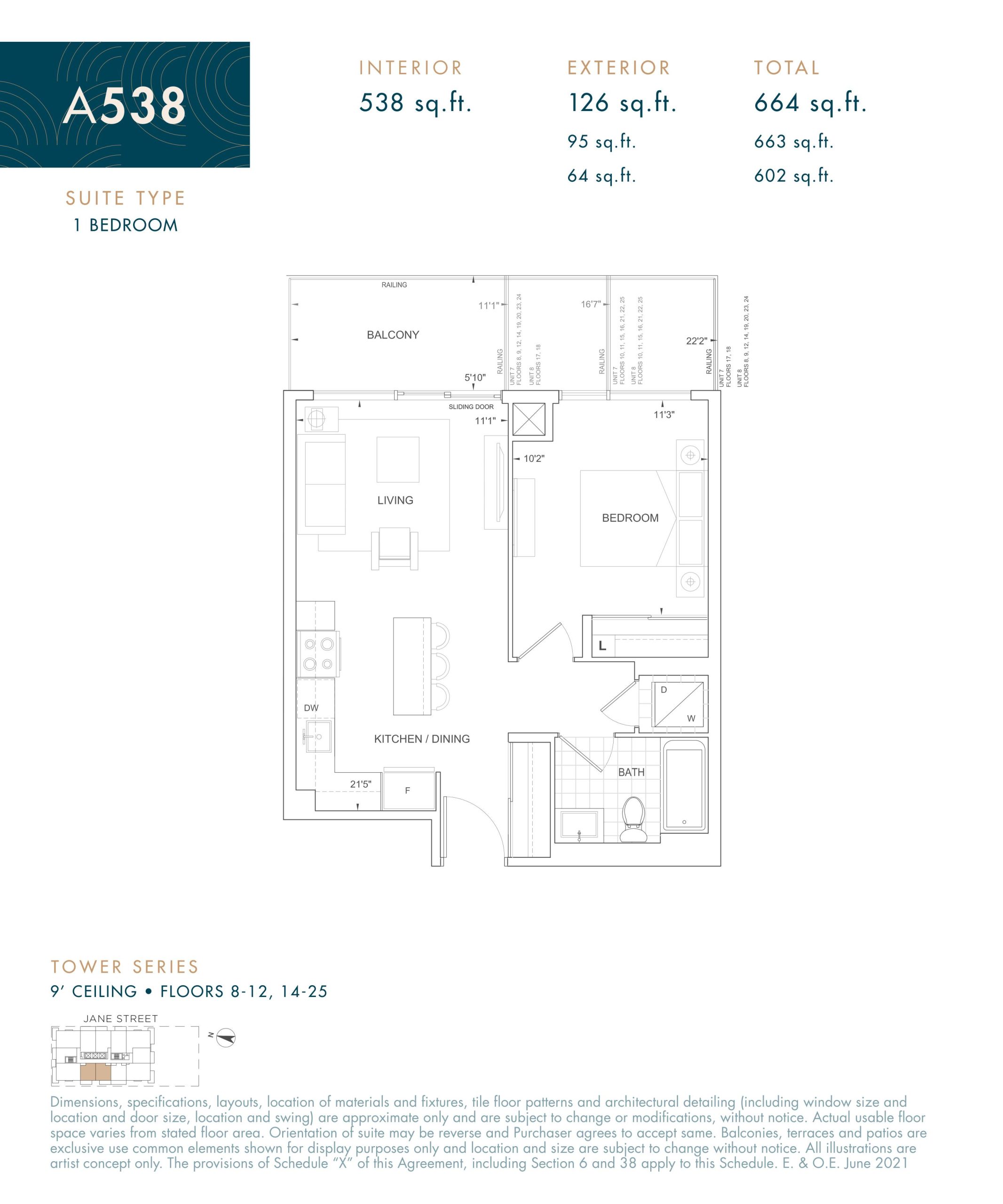 A538 floor plan