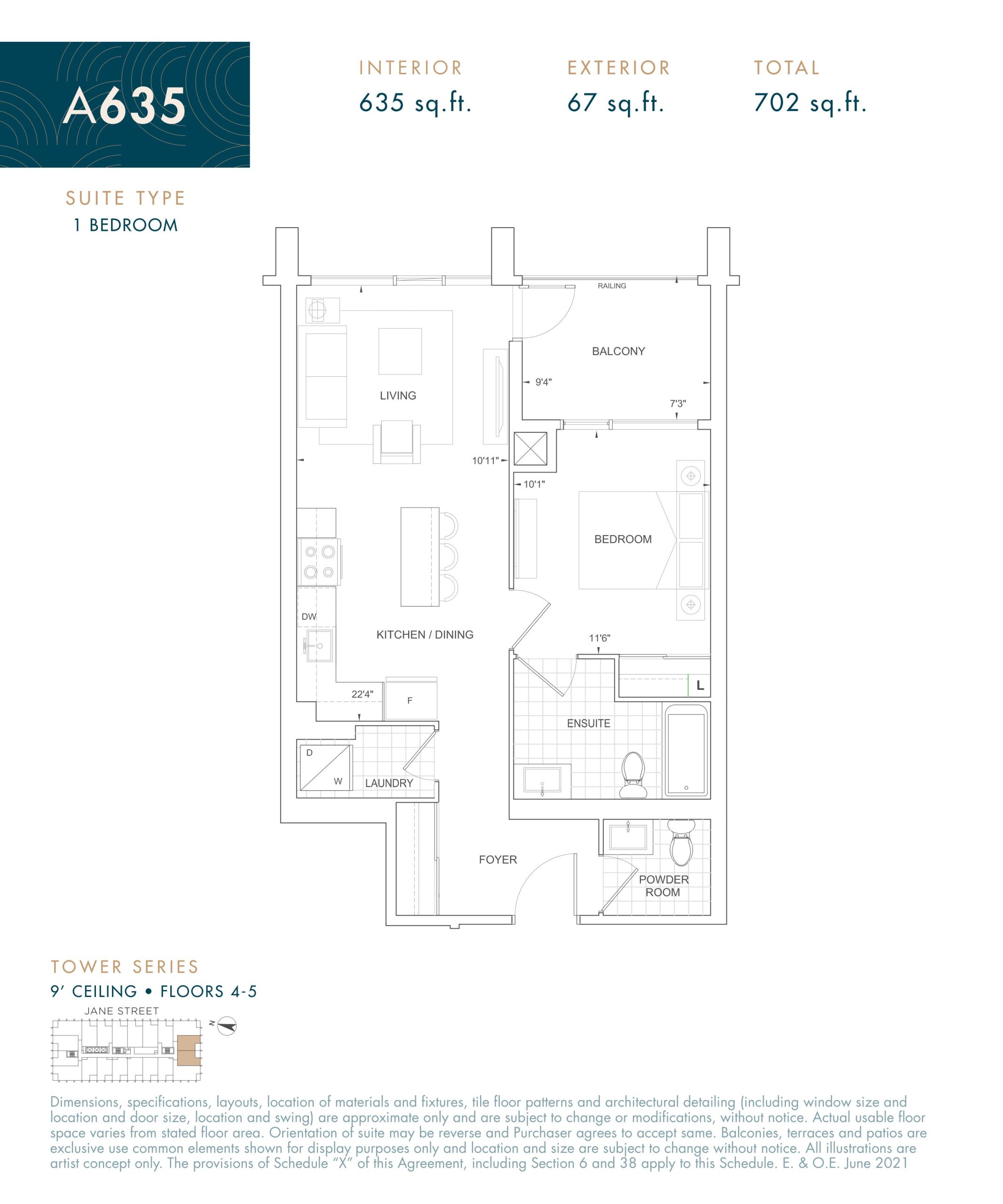 A635 floor plan