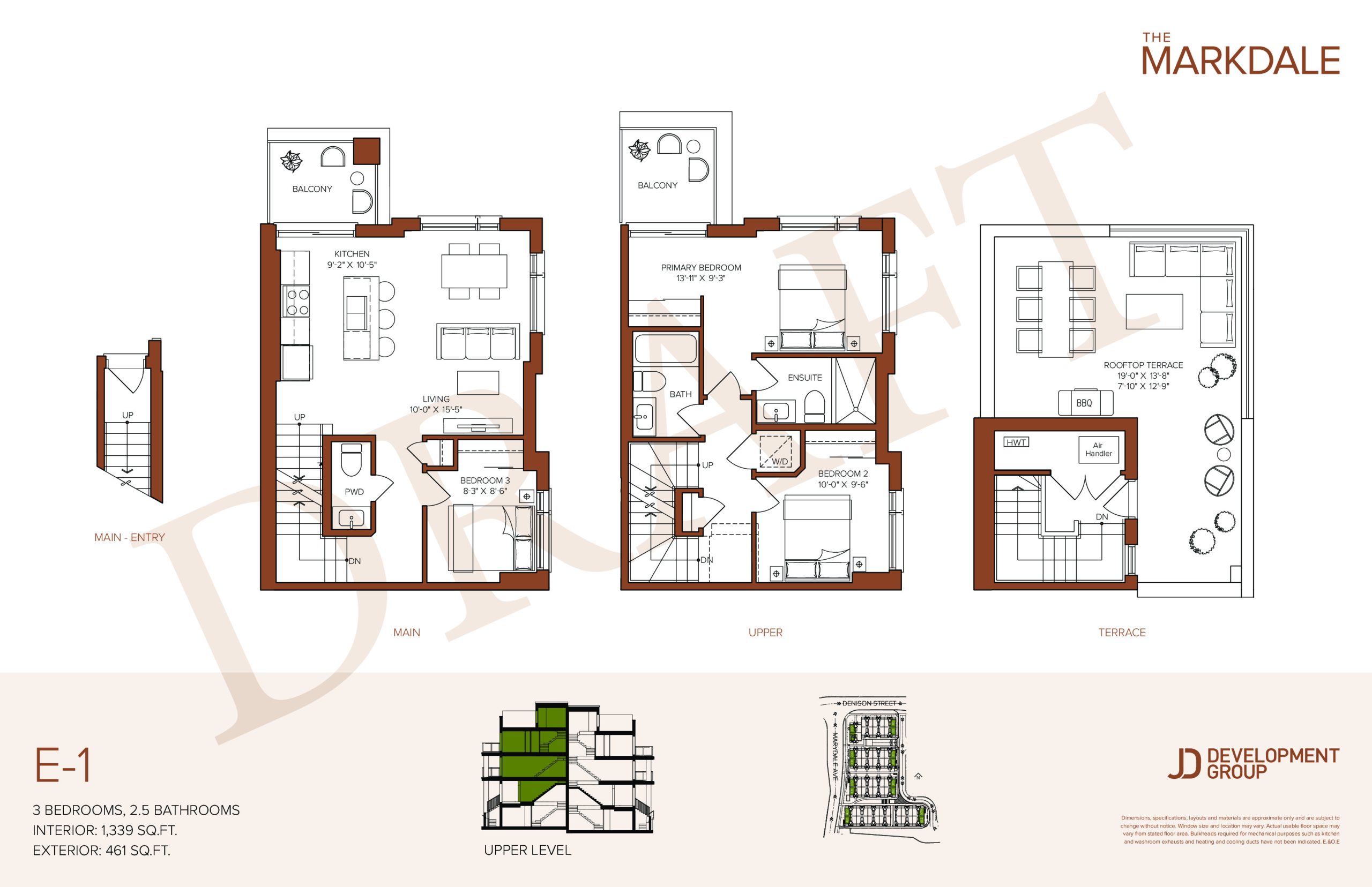 E-1 floor plan