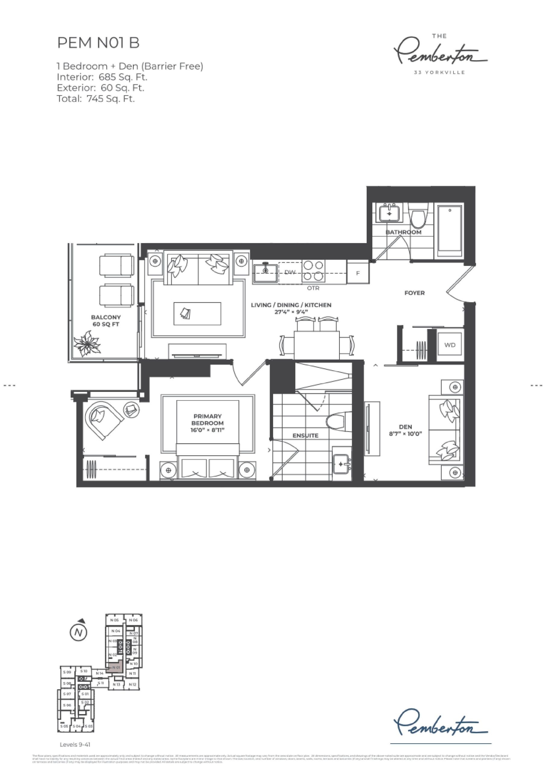 PEM N01 B floor plan