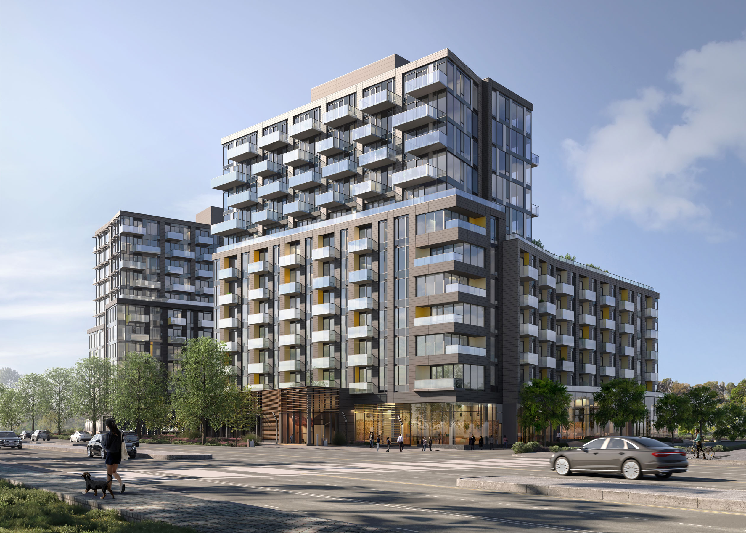 ClockWork Condos in Oakville — rendering 3