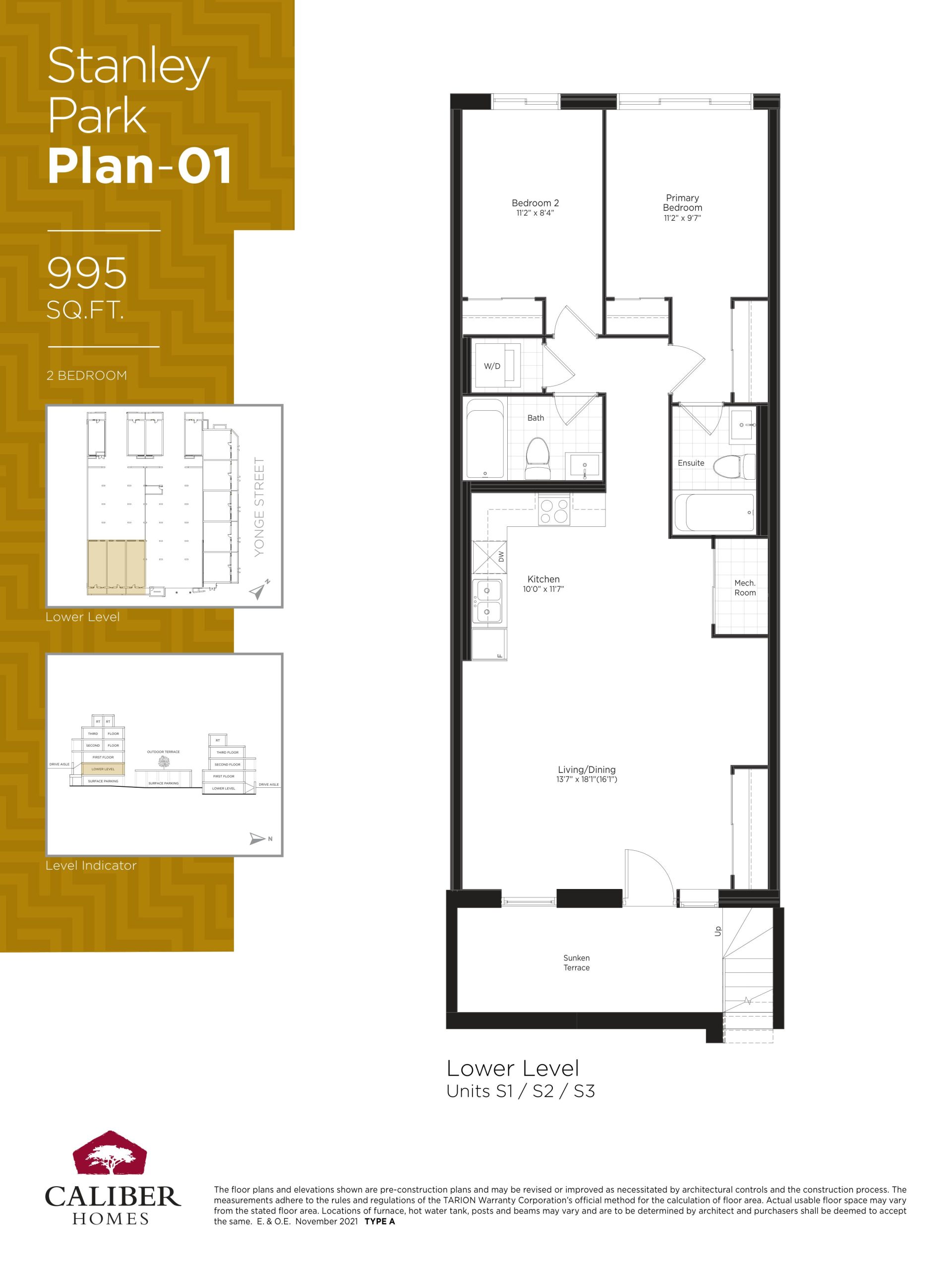 Stanley Park Plan 01 floor plan