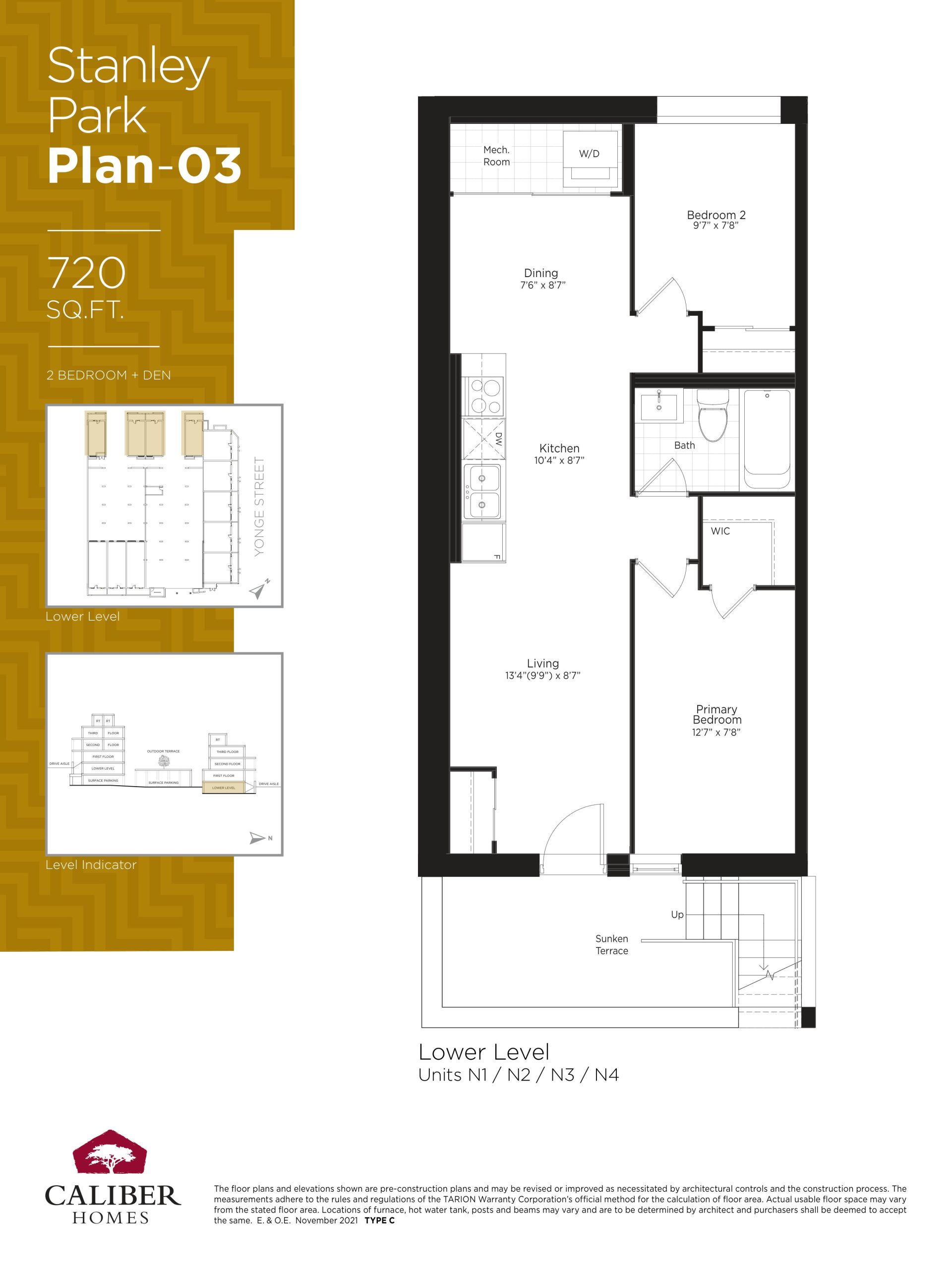 Stanley Park Plan 03 floor plan