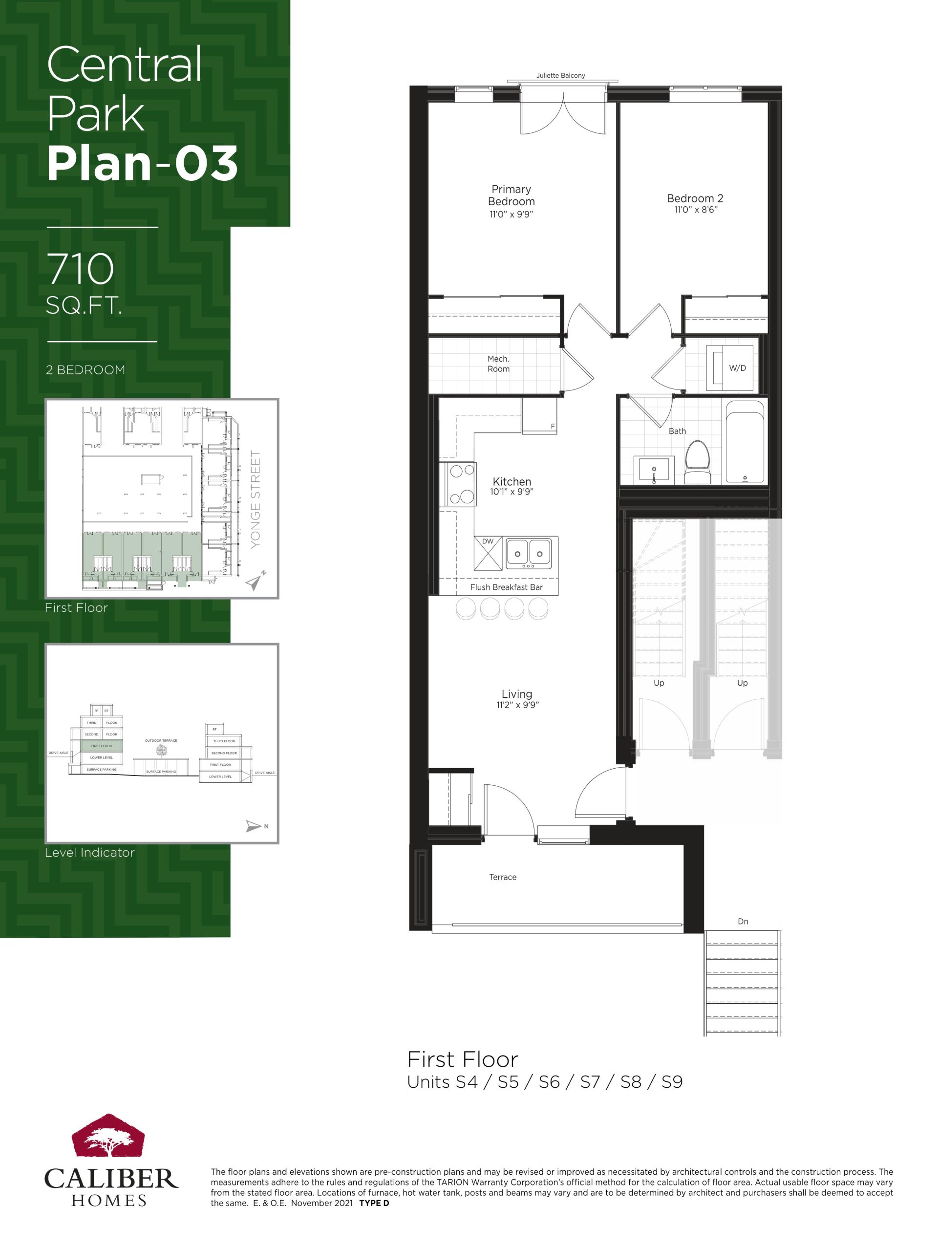 Central Park Plan 03 floor plan
