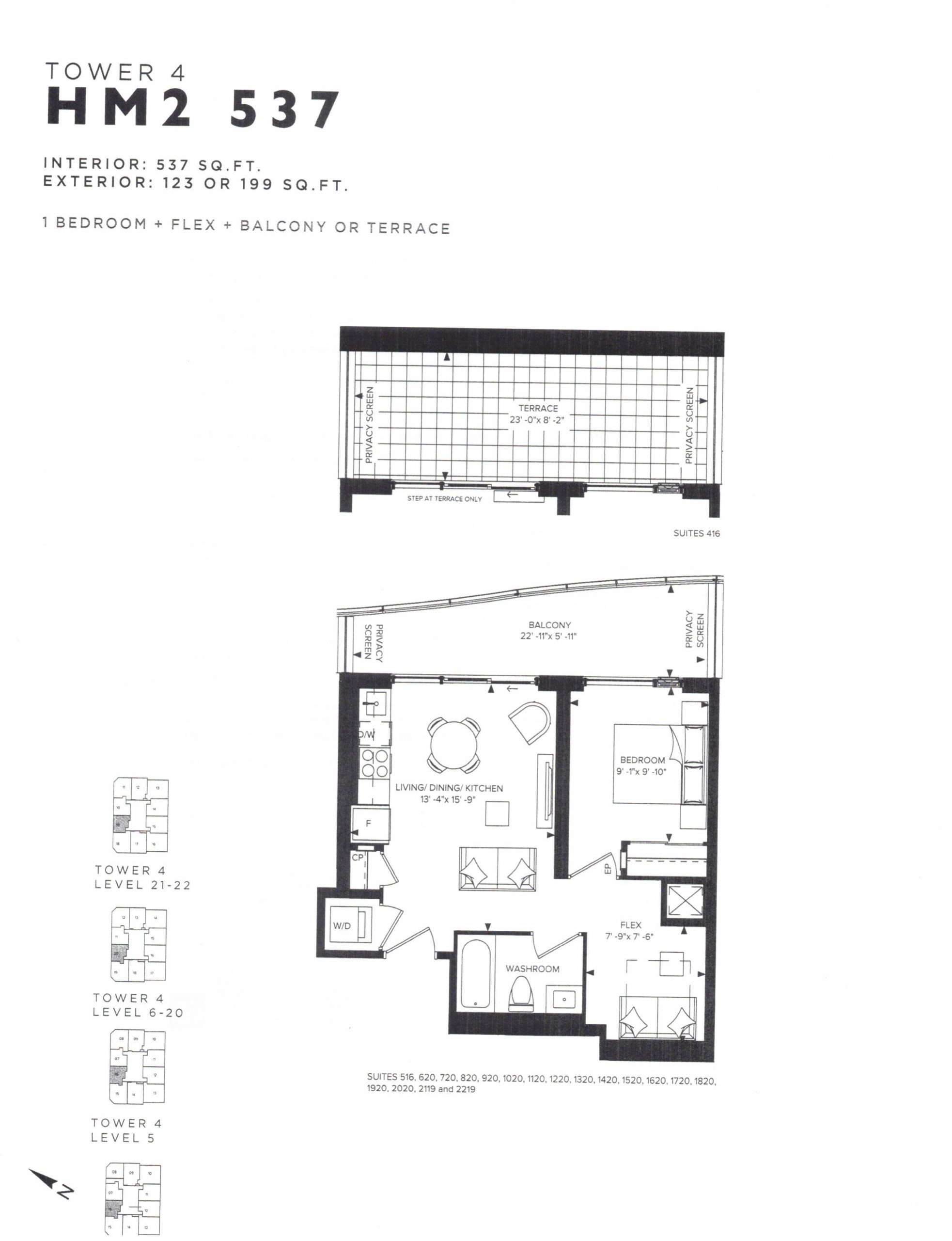 HM2 537 floor plan