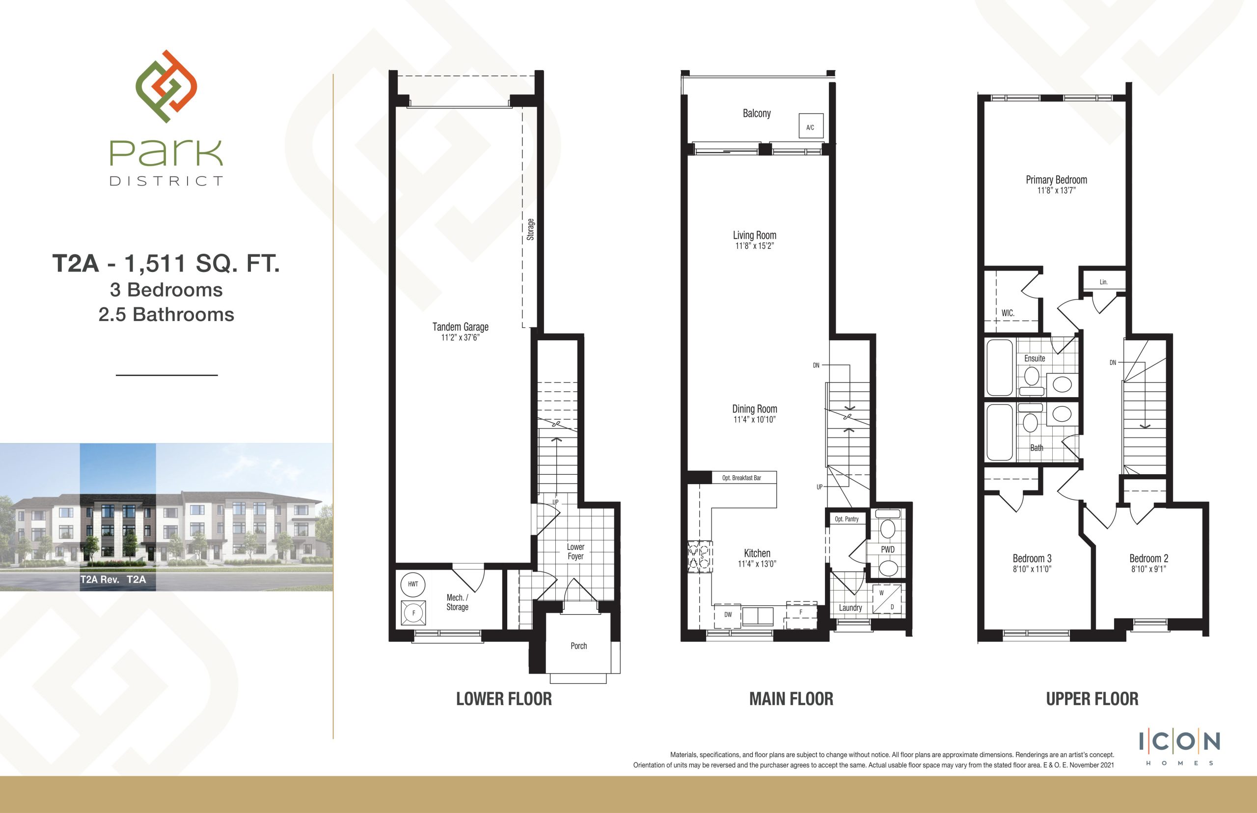 T2A - Timberland Collection floor plan