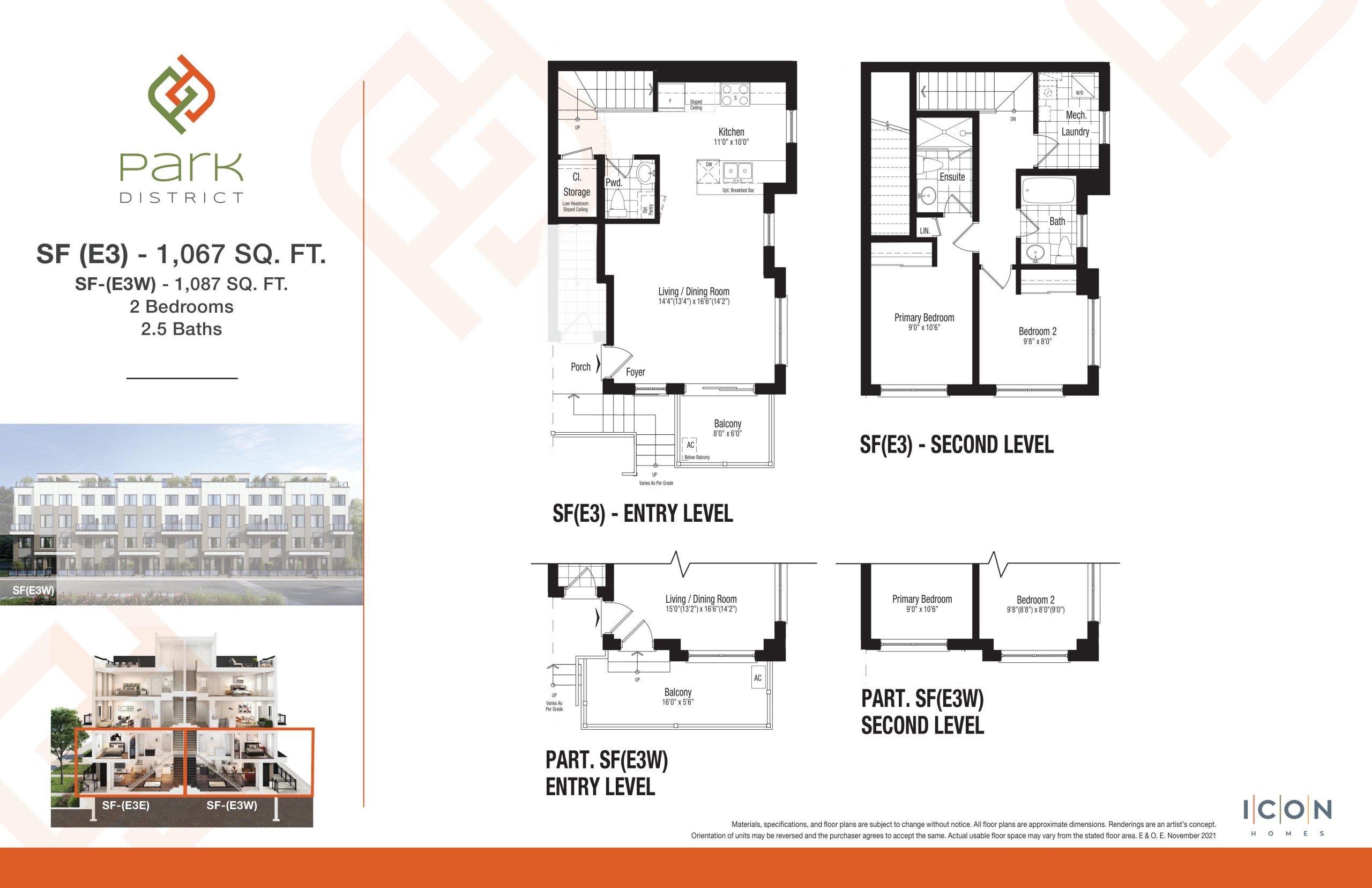 SF (E3) - Parkland Collection floor plan