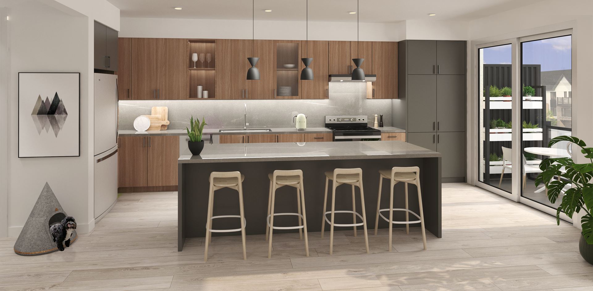 Sincerely, Acorn in Whitby — rendering 3