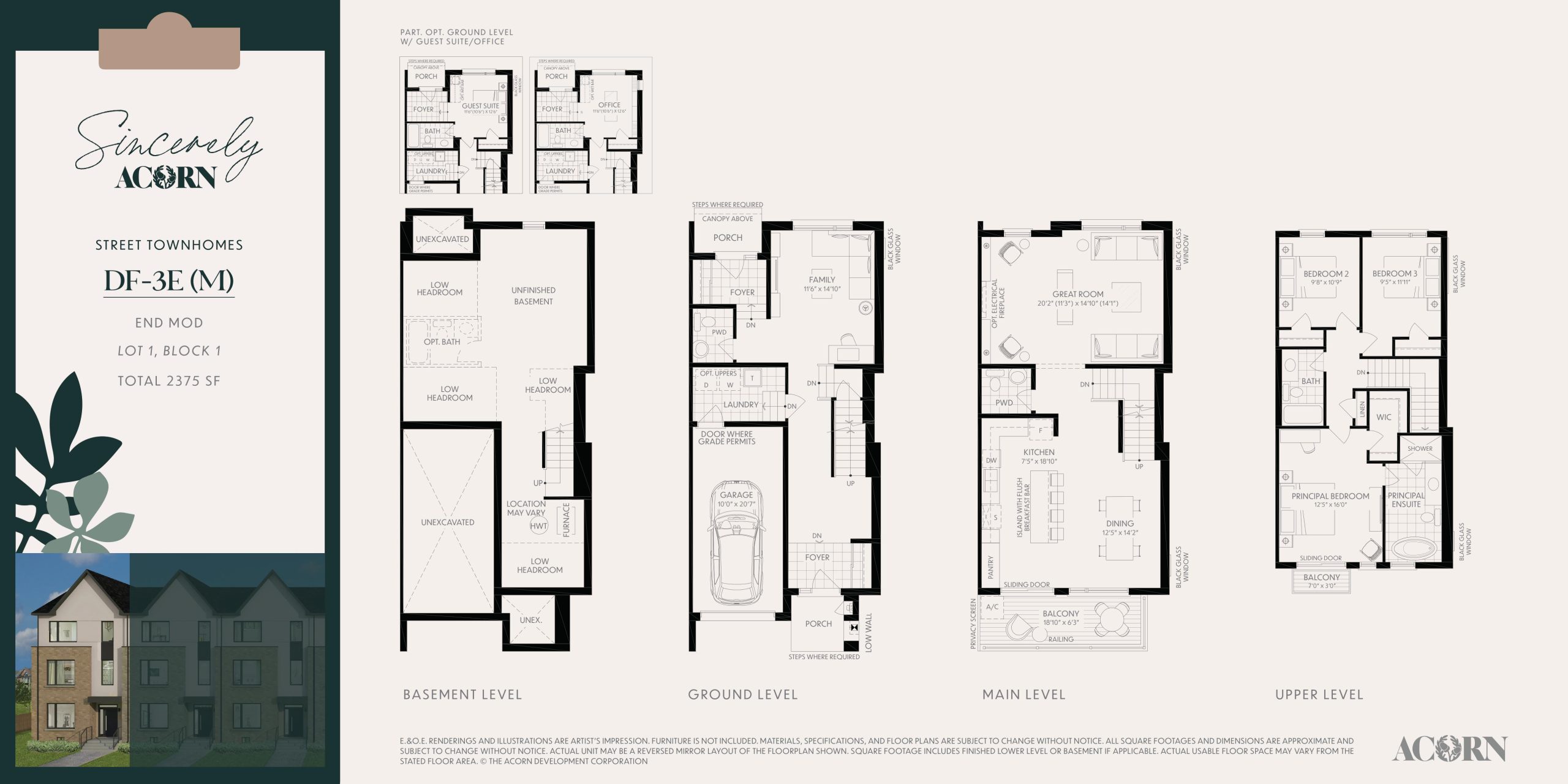 DF-3E (M) floor plan