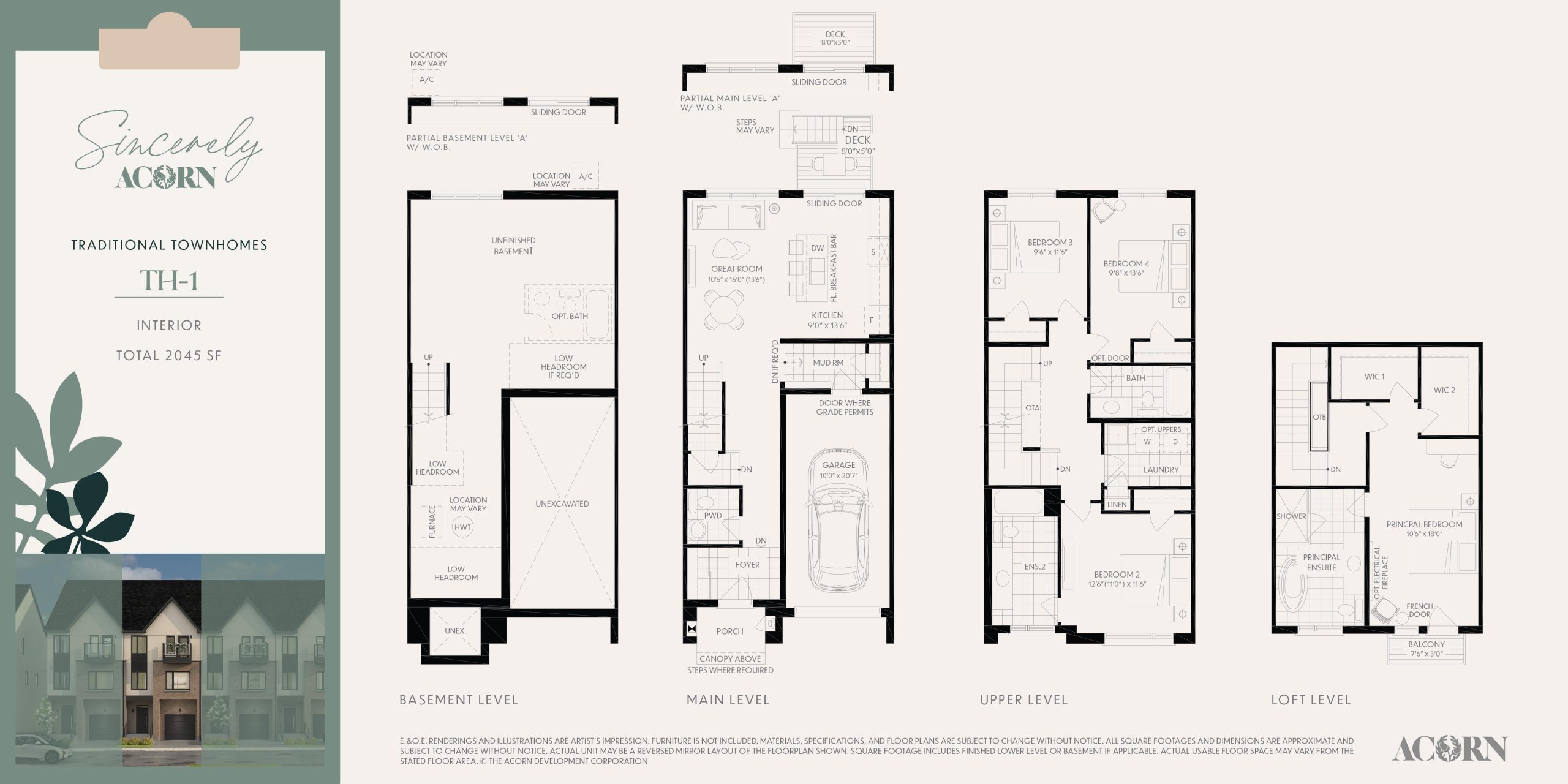 TH-1 floor plan