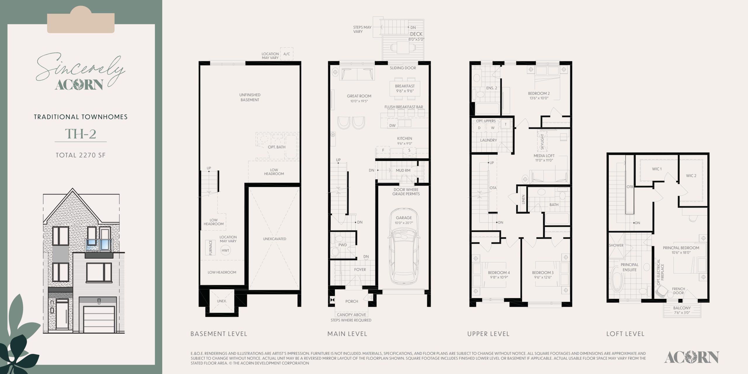 TH-2 floor plan