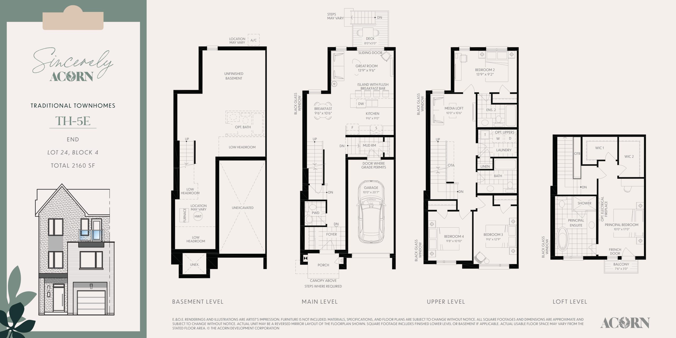 TH-5E floor plan