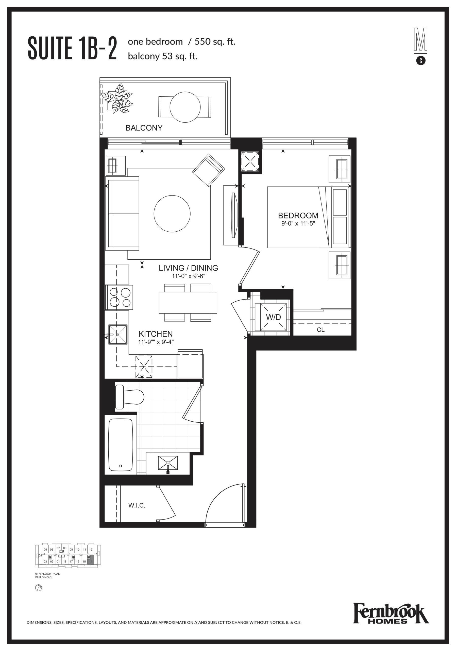 Suite 1B-2 floor plan