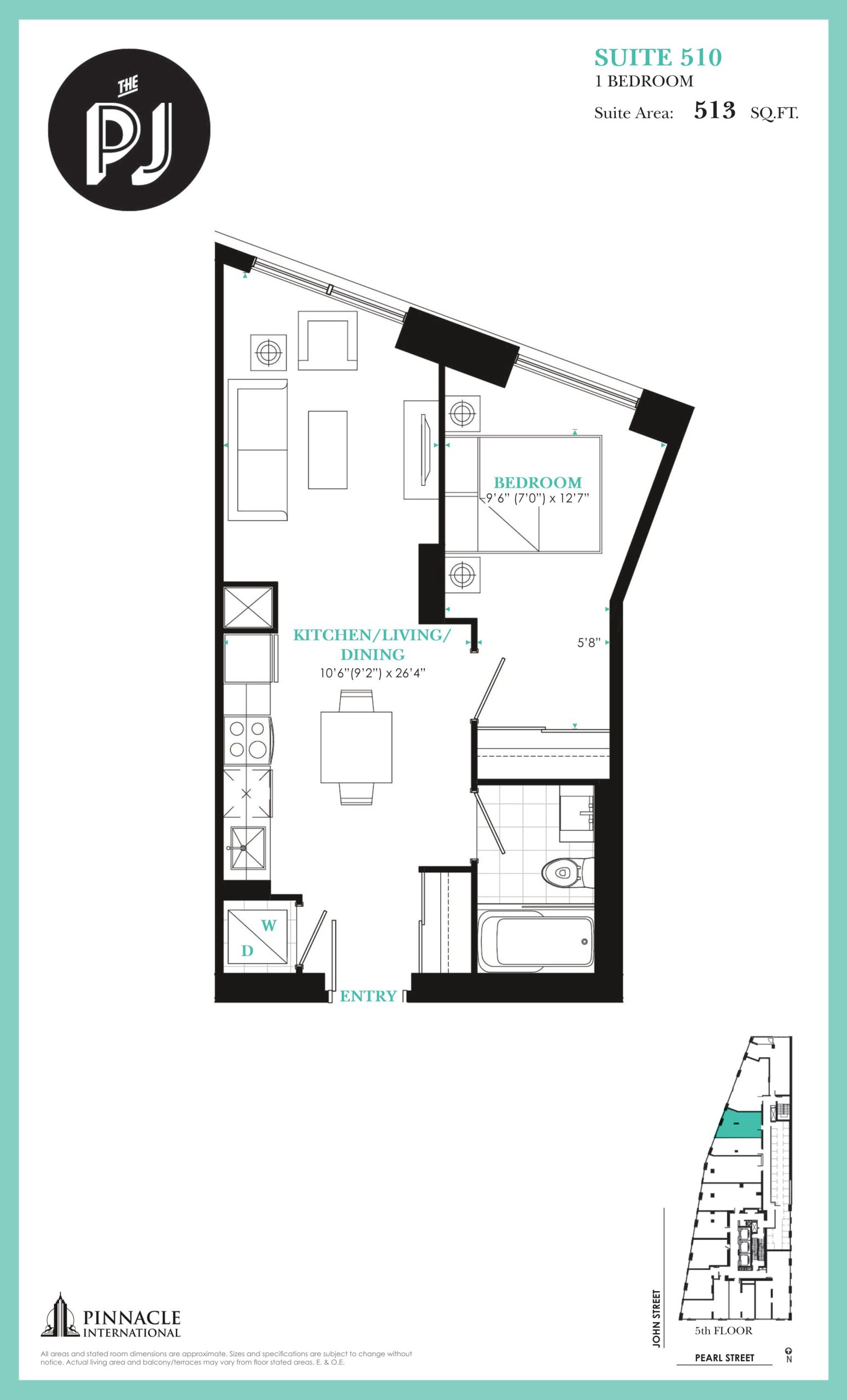 Suite 510 floor plan