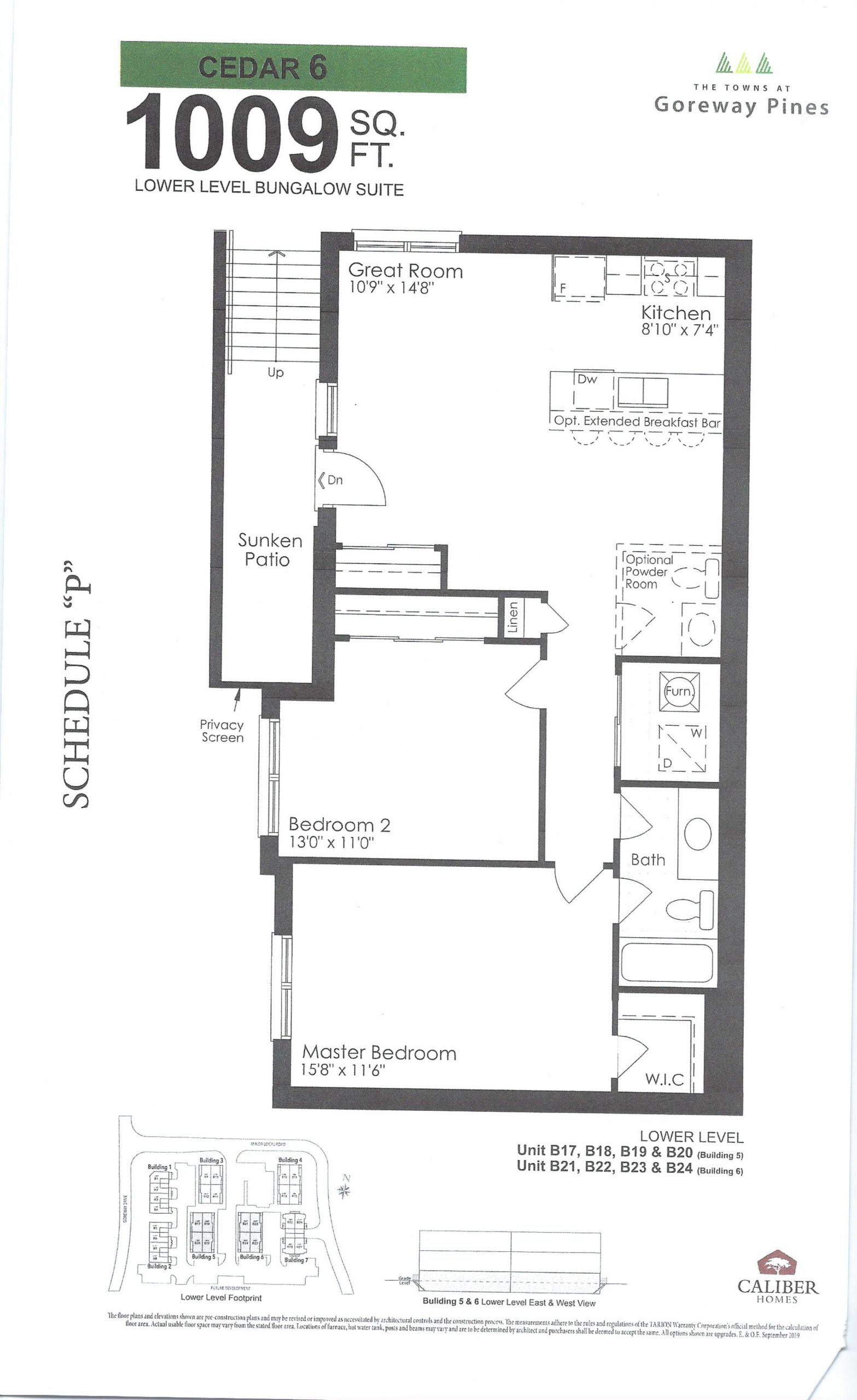 Cedar 6 floor plan