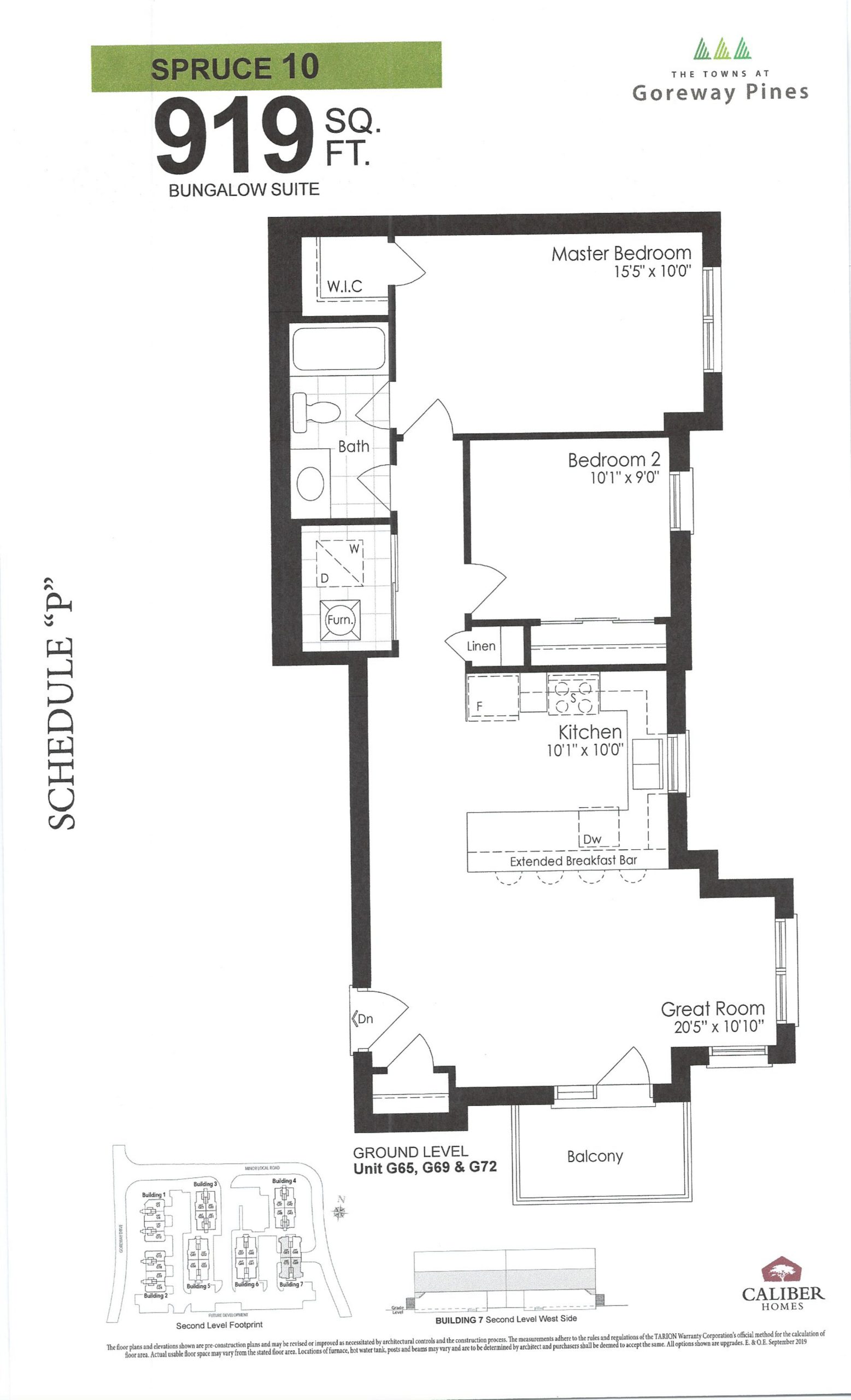 Spruce 10 floor plan