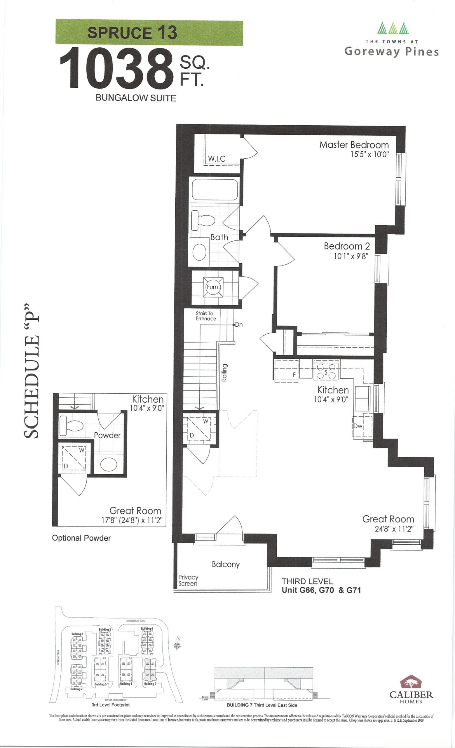 Spruce 13 floor plan
