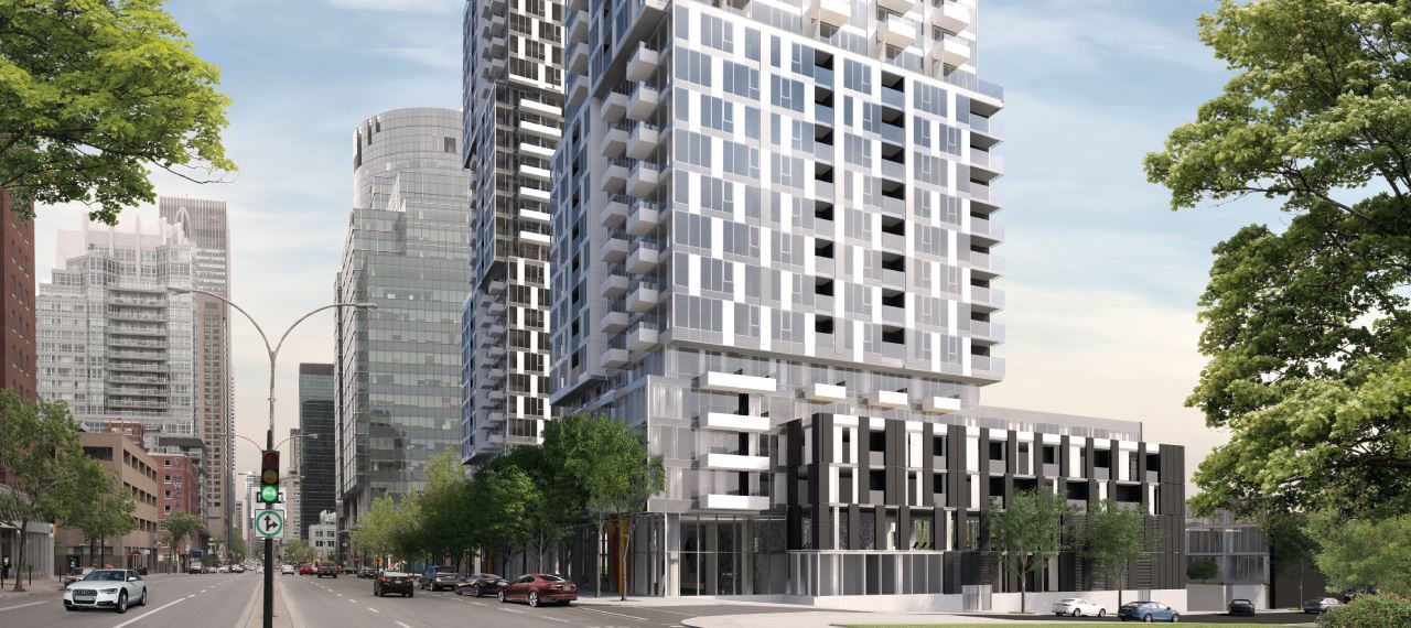 YUL Condos Phase 1 in Montréal — rendering 3