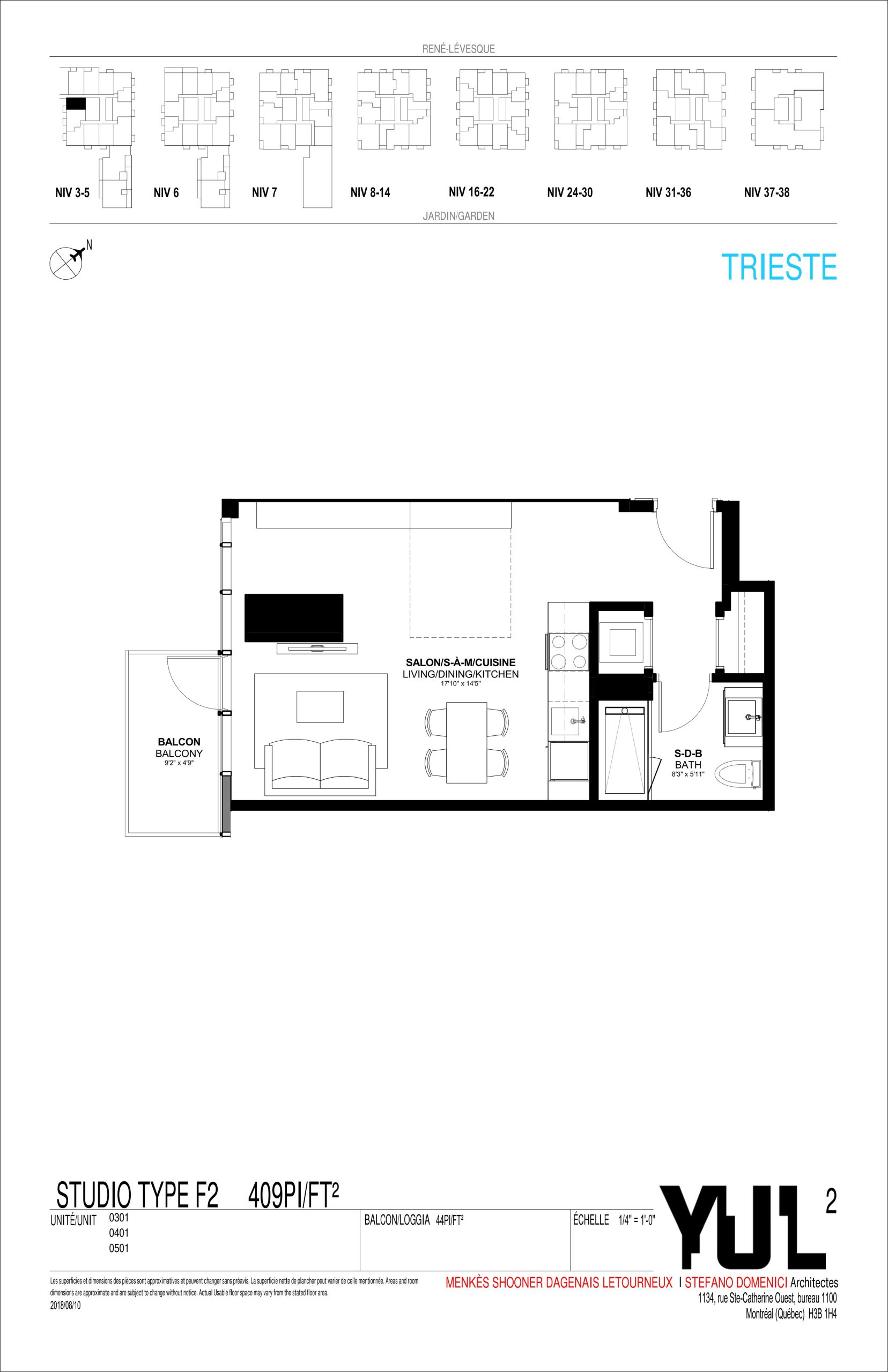 Trieste floor plan