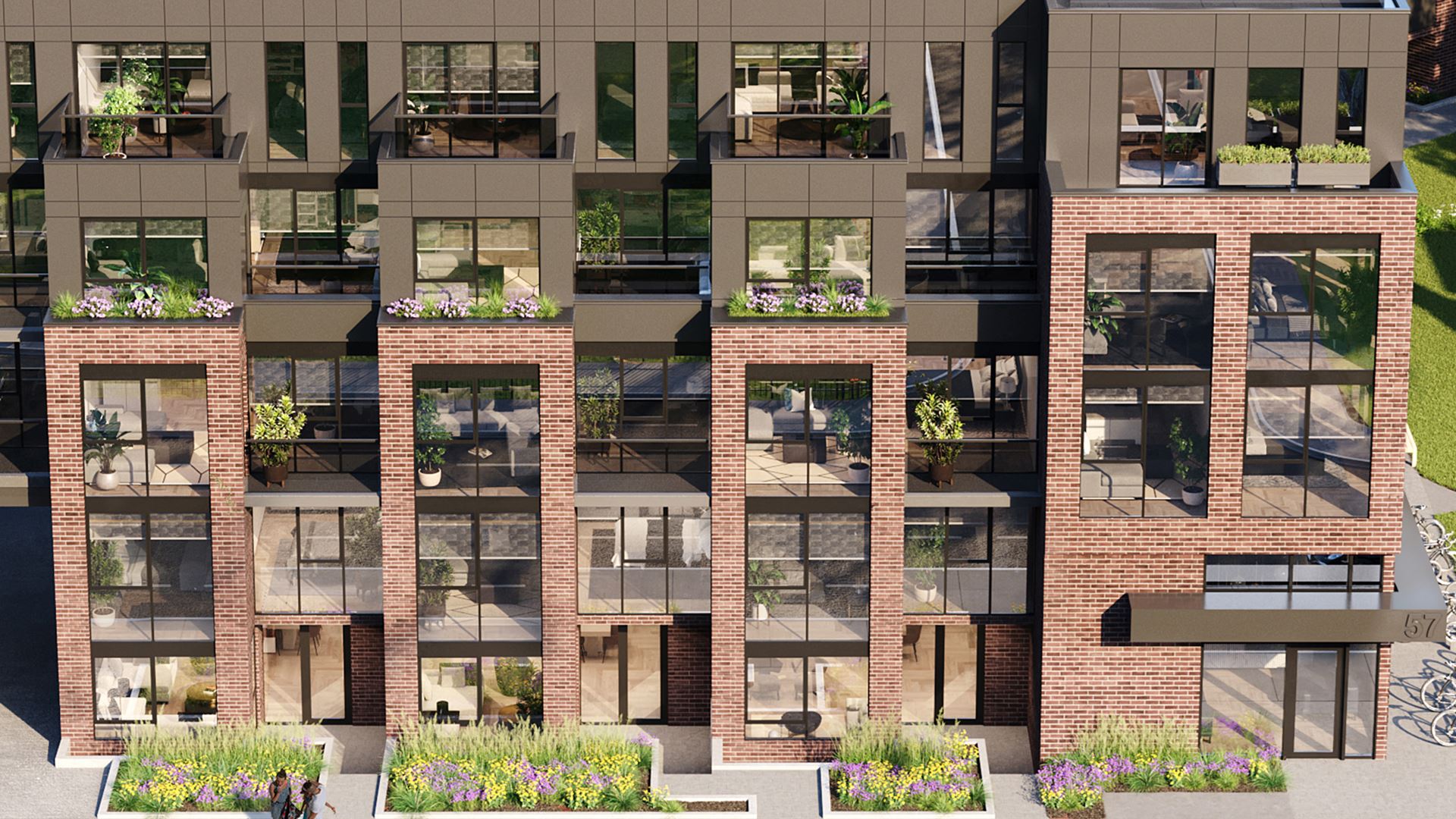 Fifty Seven Brock in Toronto — rendering 2