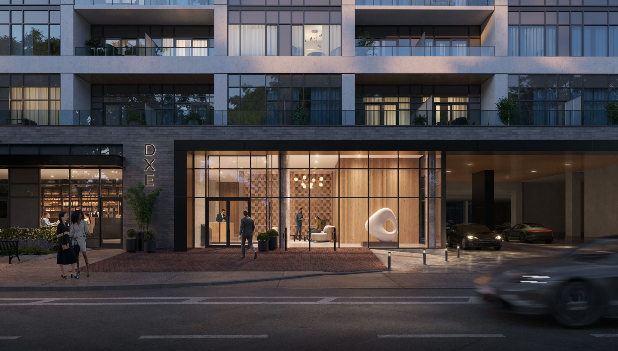 Lakeview DXE Club in Mississauga — rendering 3