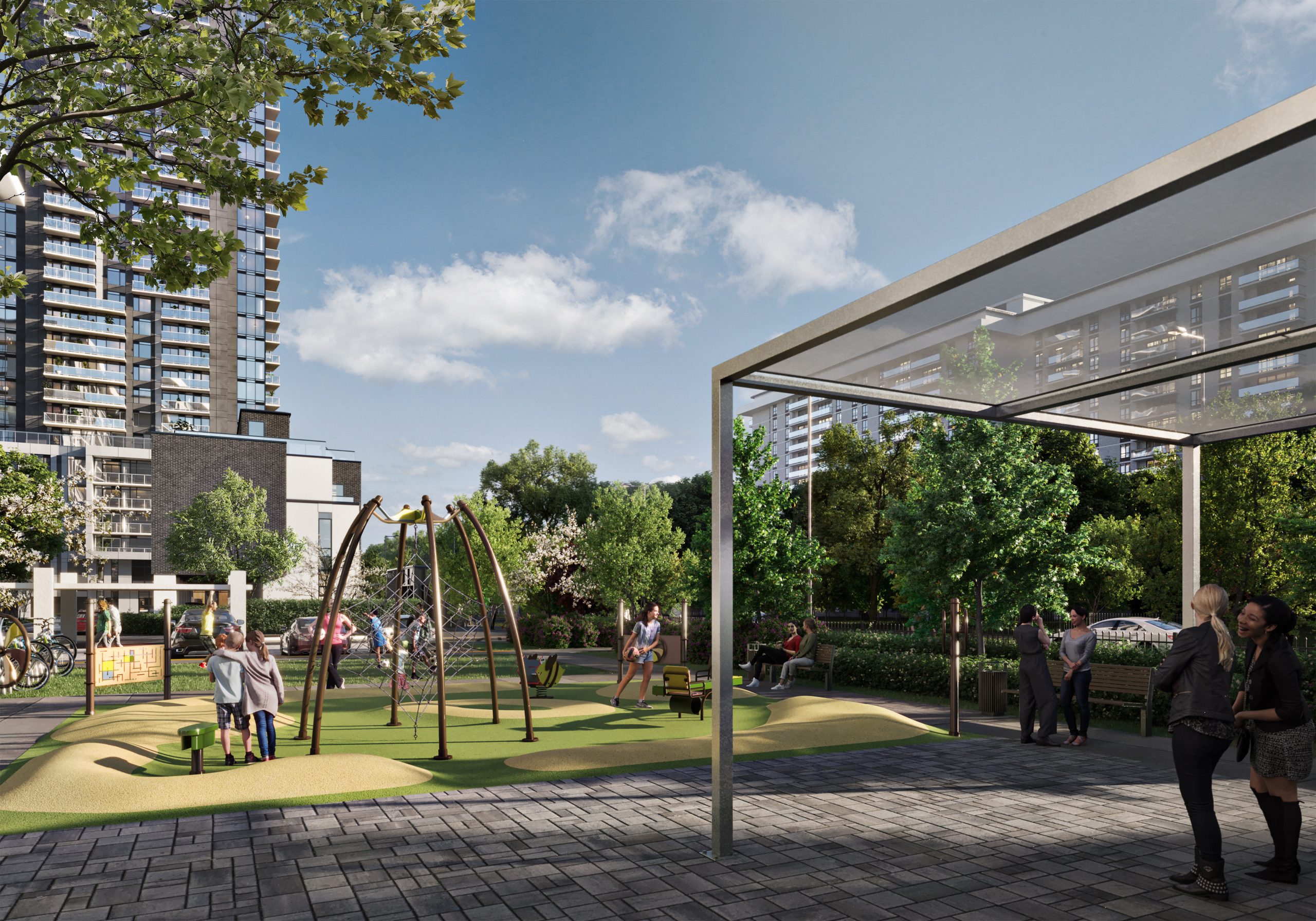 Metro Park in Toronto — rendering 5