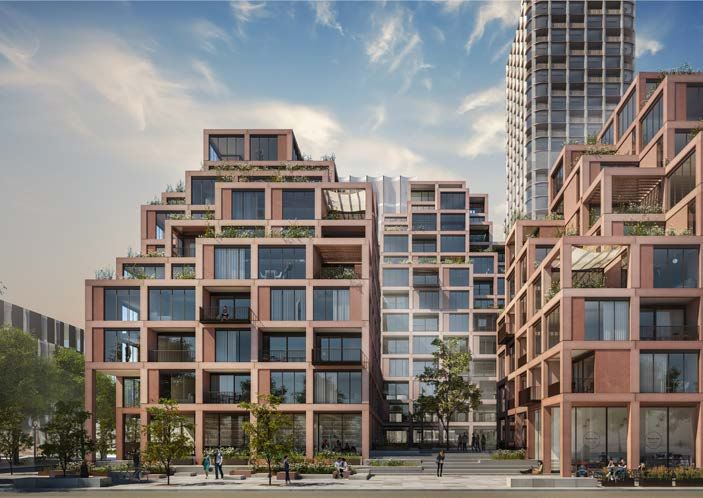 Victory Silos Condos: North Block in Toronto — rendering 5