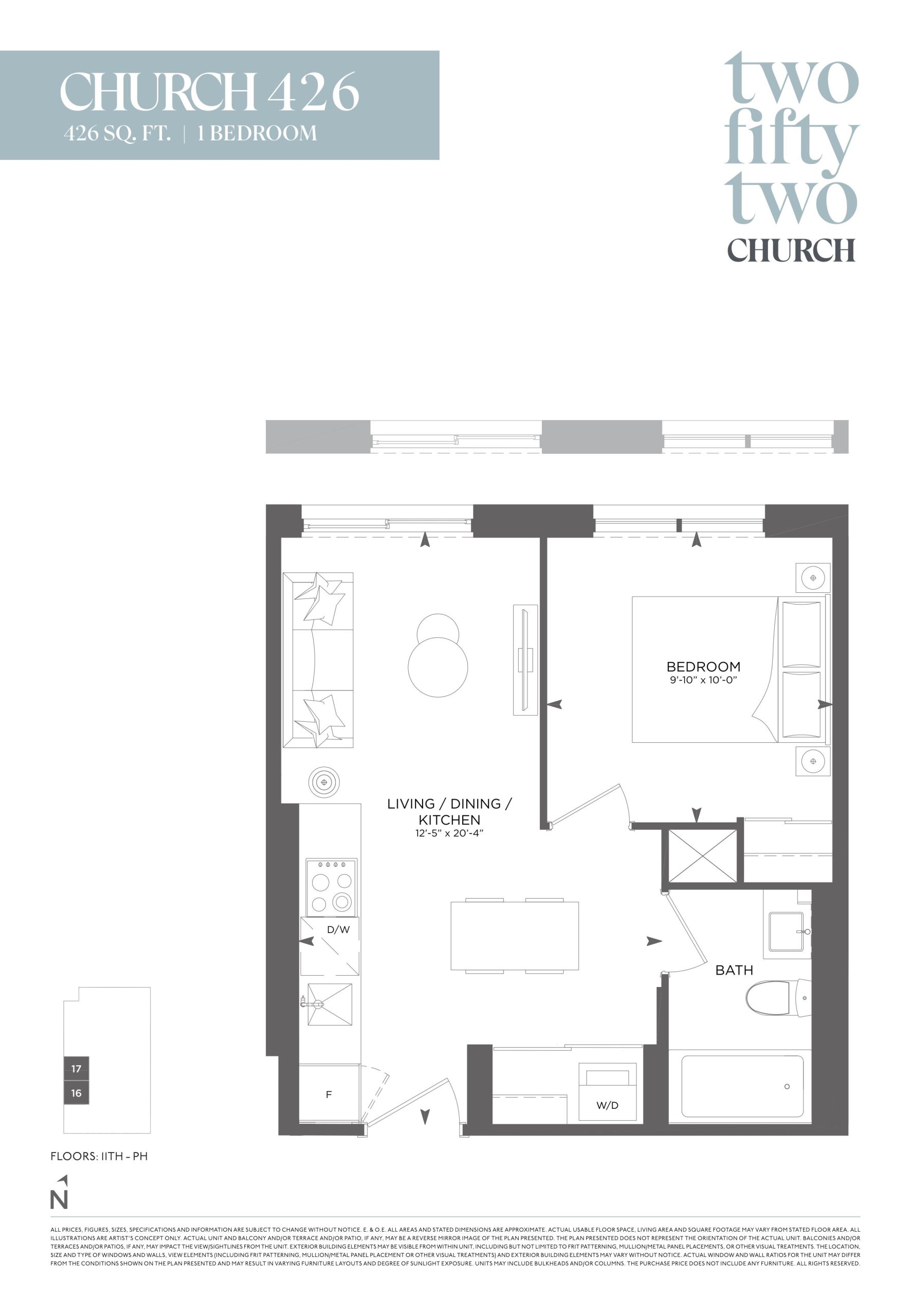 Church 426 floor plan