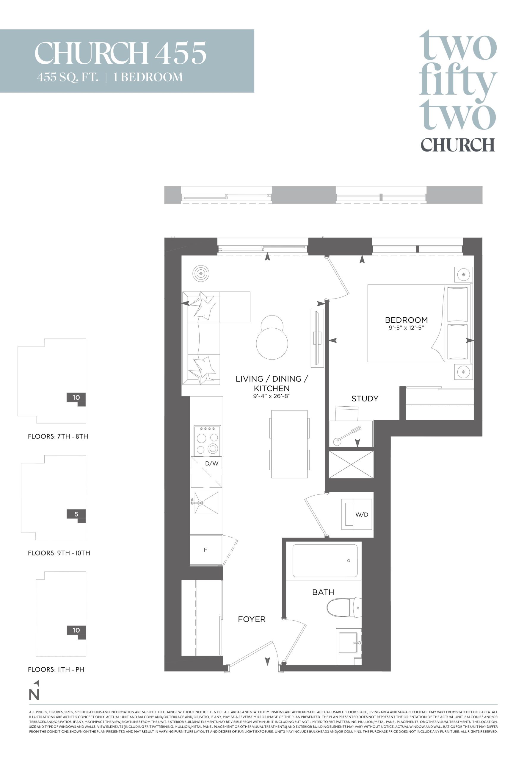 Church 455 floor plan