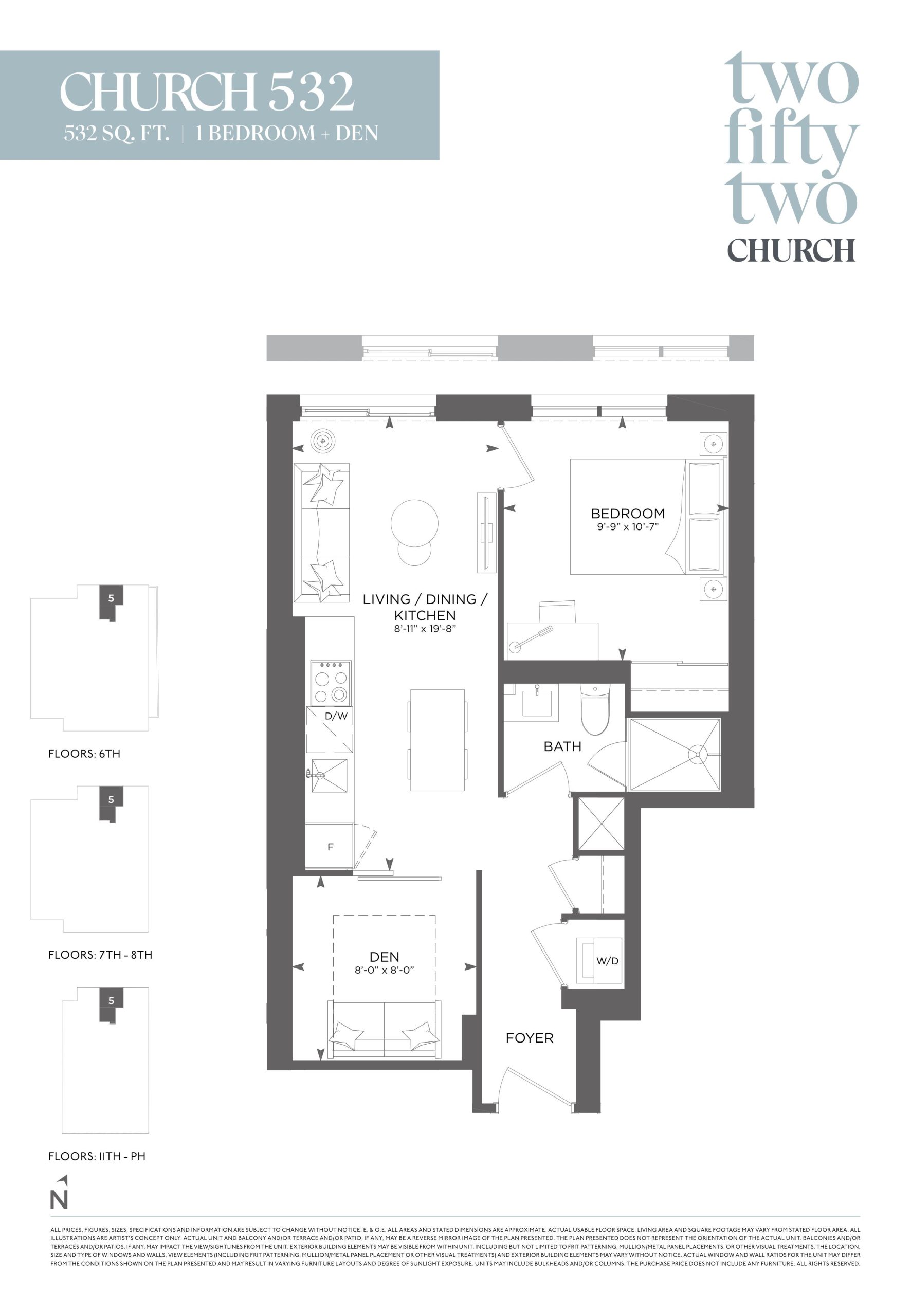 Church 532 floor plan