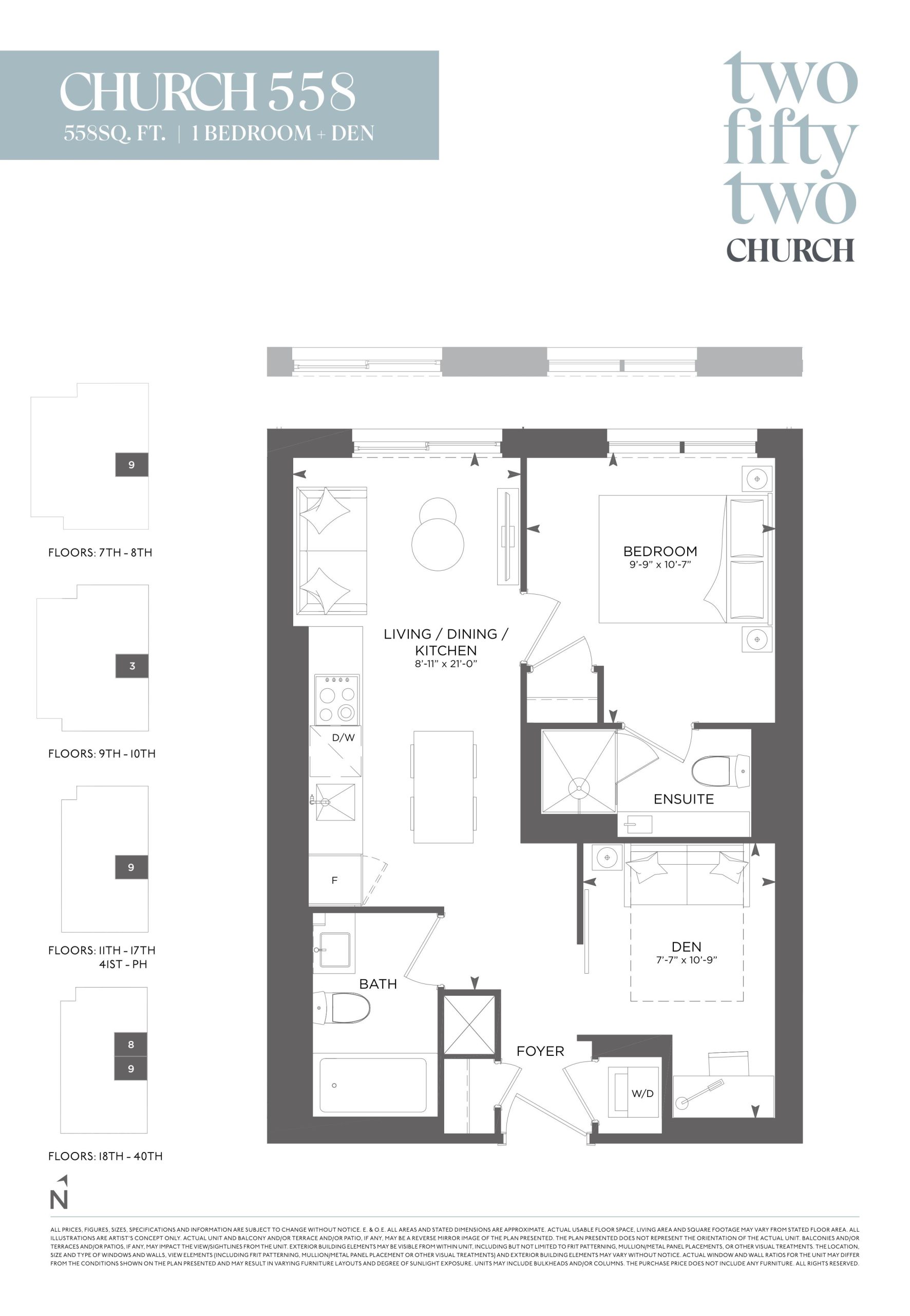 Church 558 floor plan