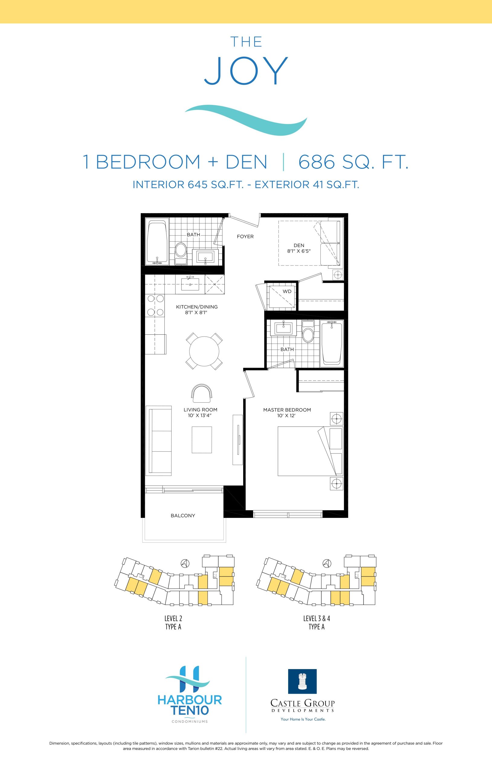 The Joy floor plan
