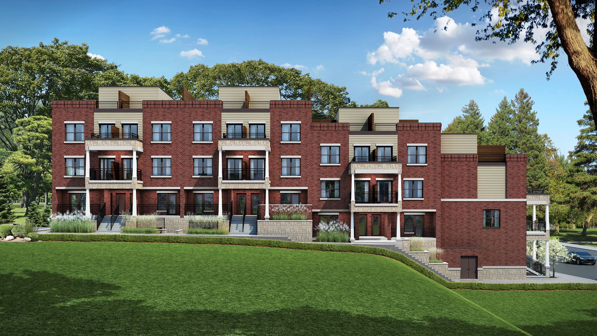 High Park Urban in Aurora — rendering 3