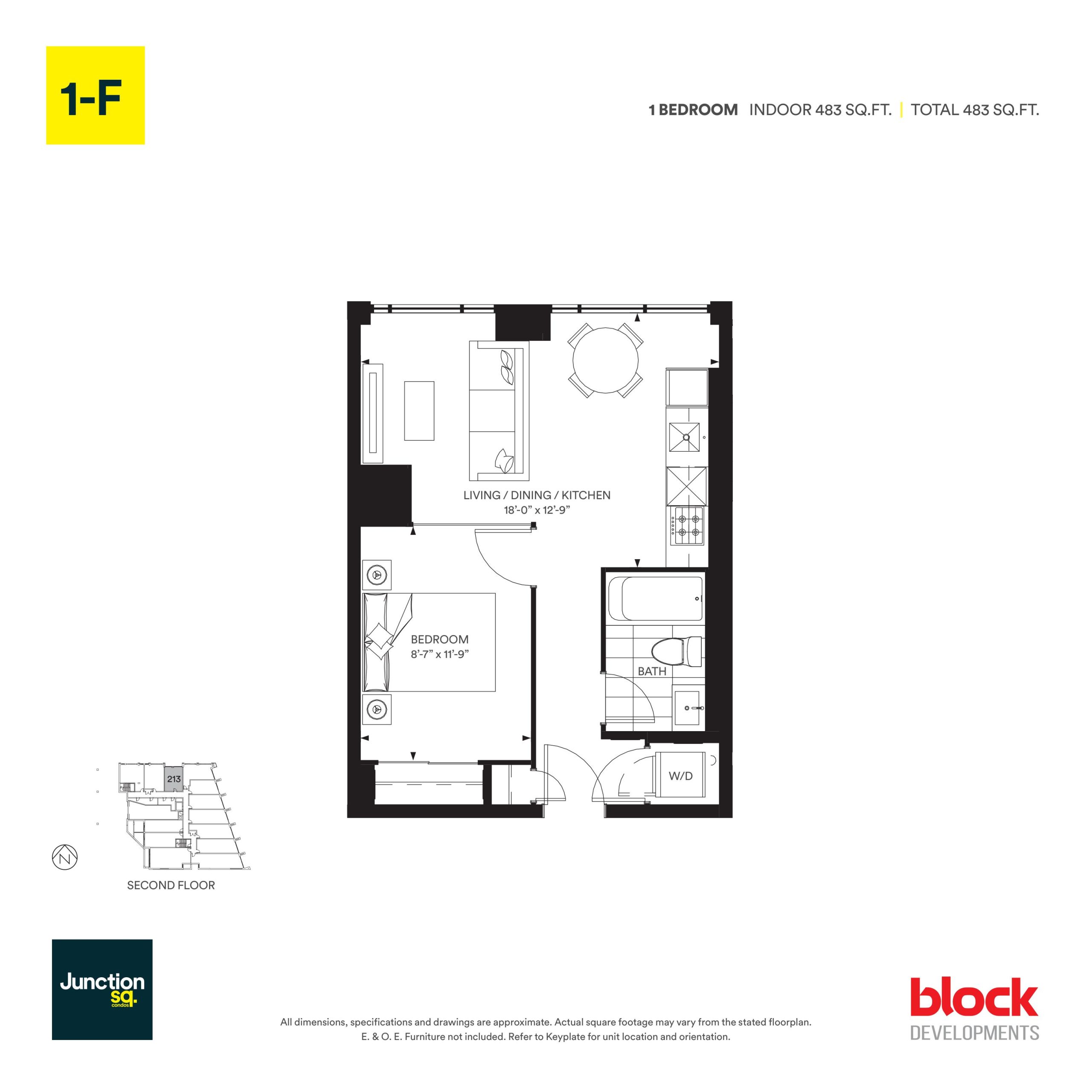 1-F floor plan