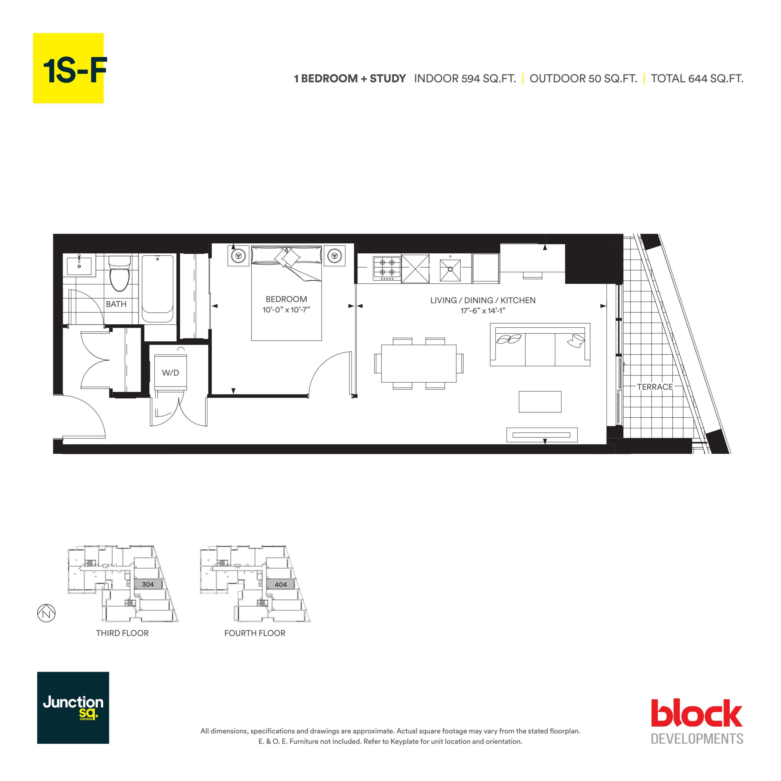 1S-F floor plan