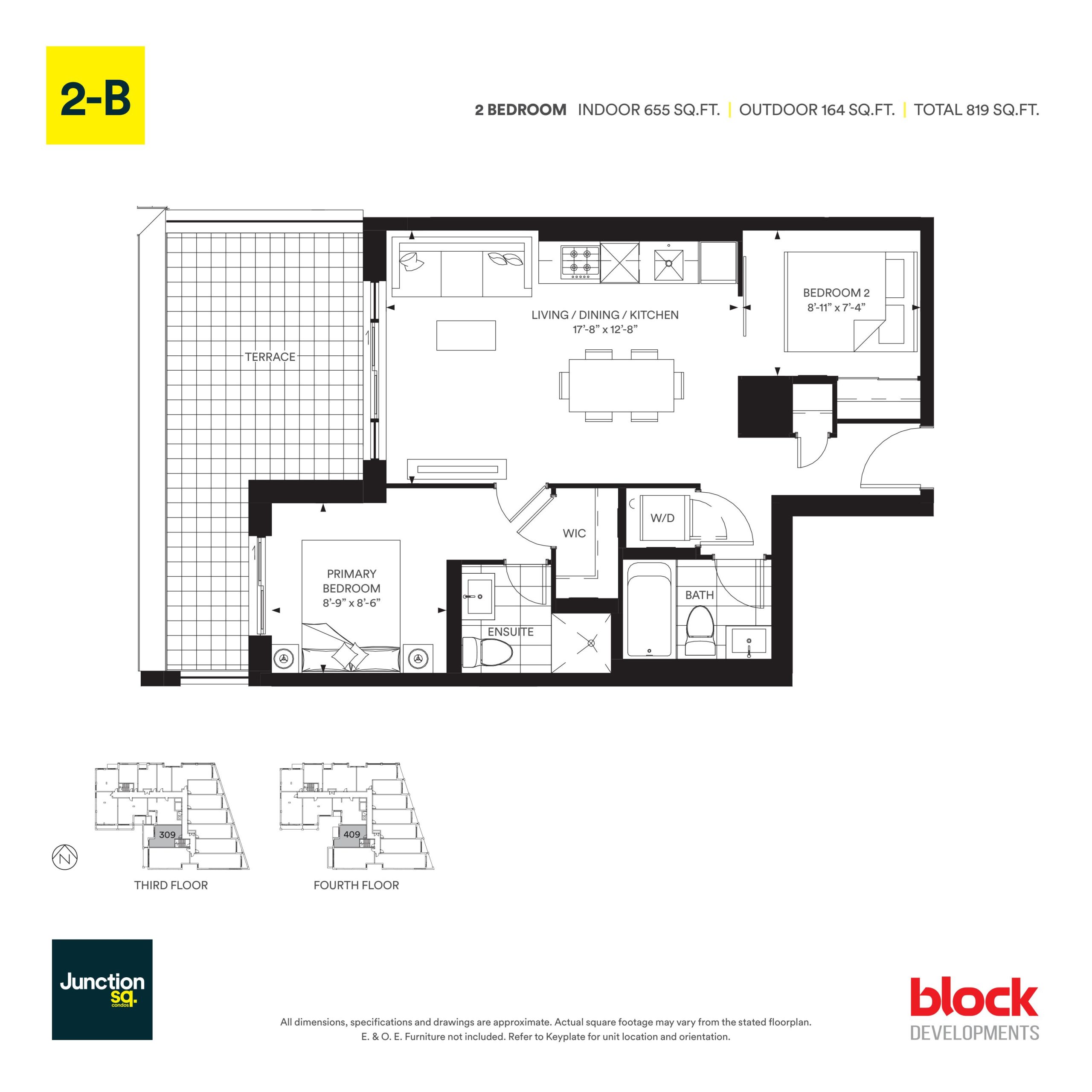2-B floor plan