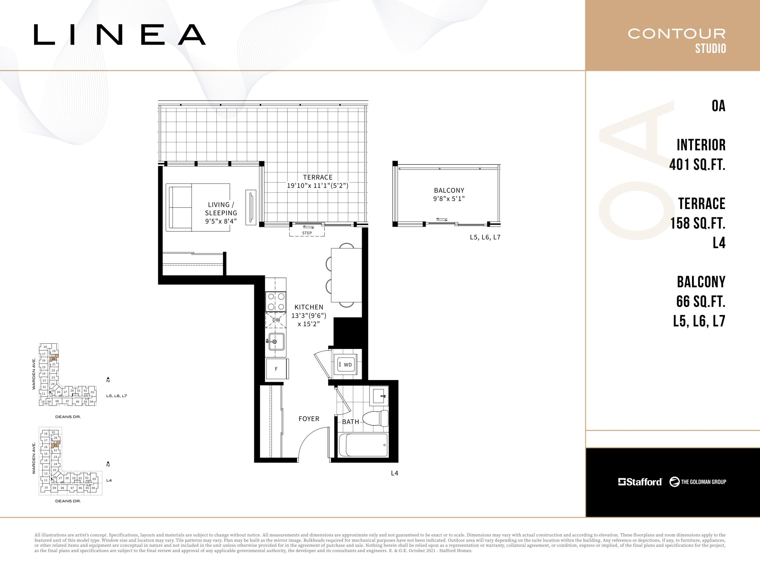 OA - Contour Collection floor plan