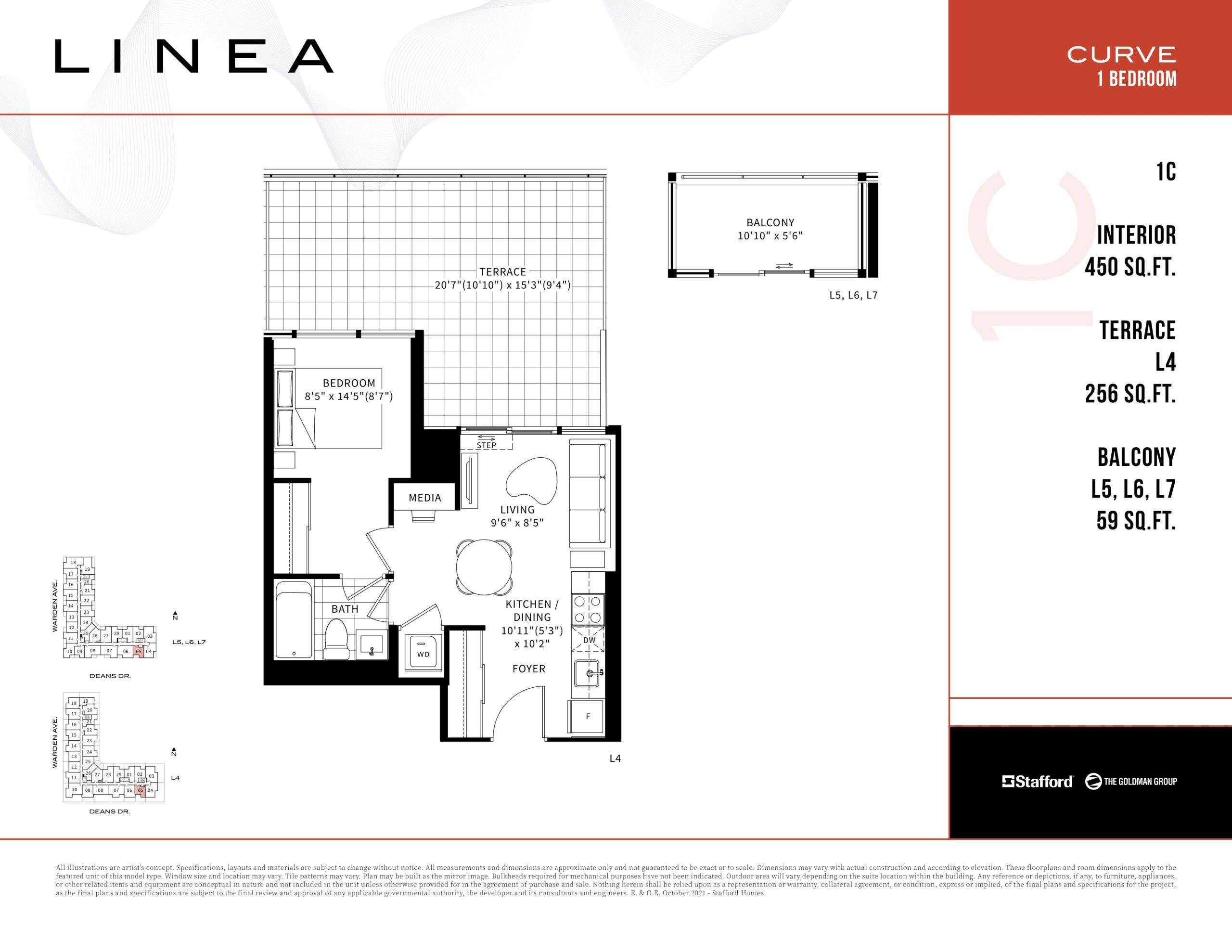 1C - Curve Collection floor plan