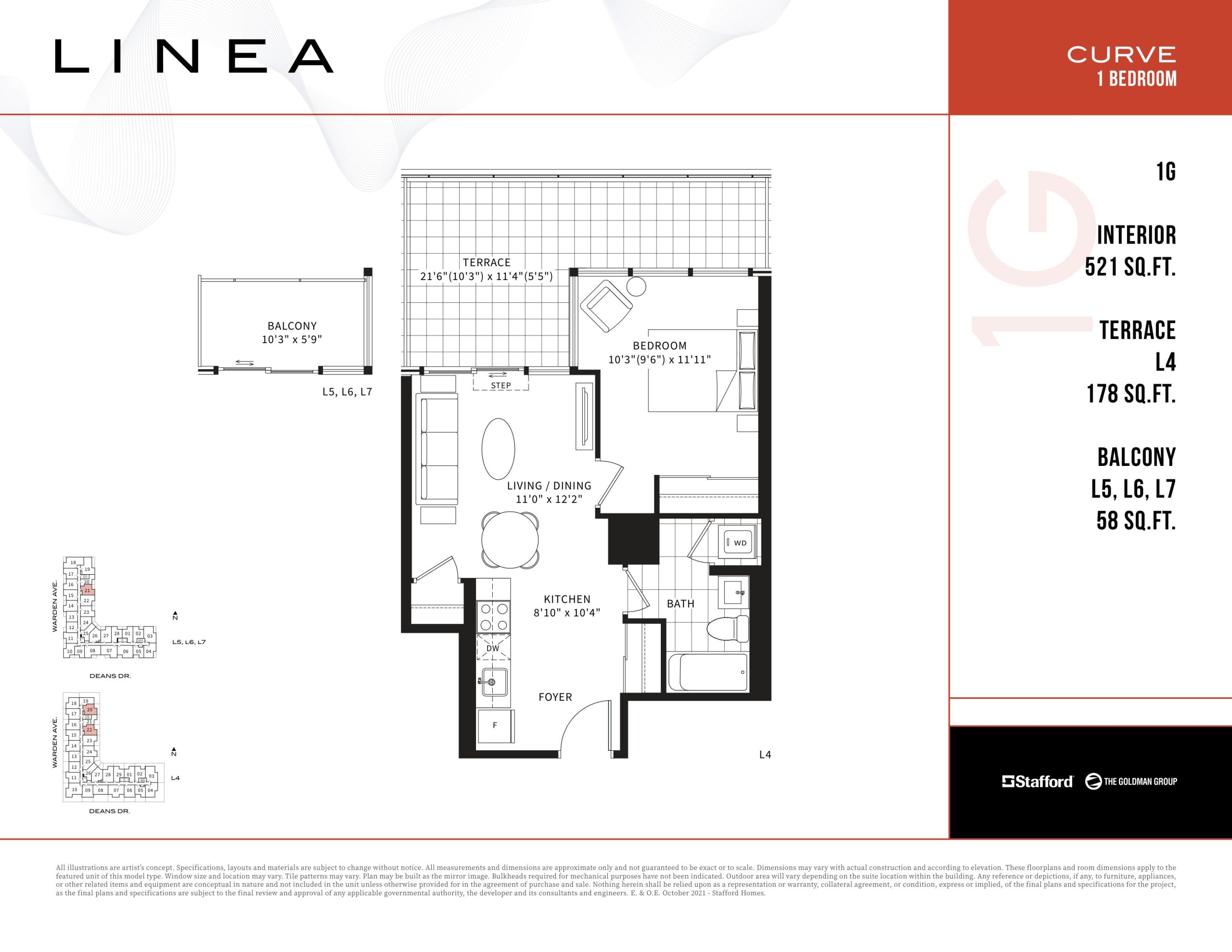 1G - Curve Collection floor plan