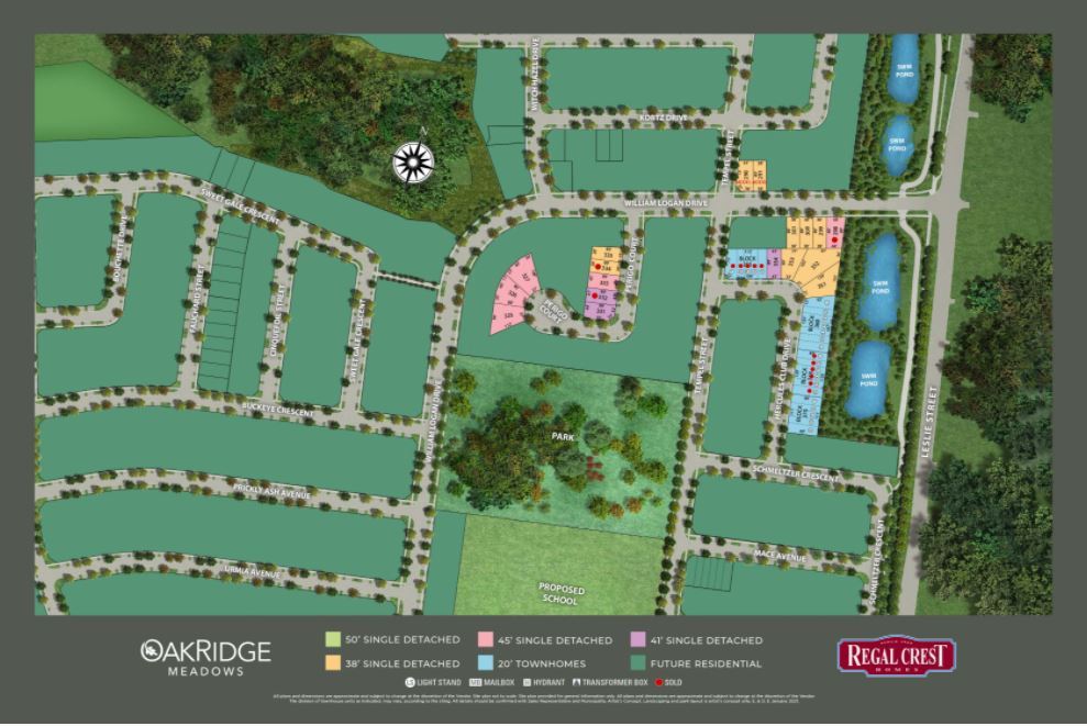 OakRidge Meadows in Gormley — rendering 18