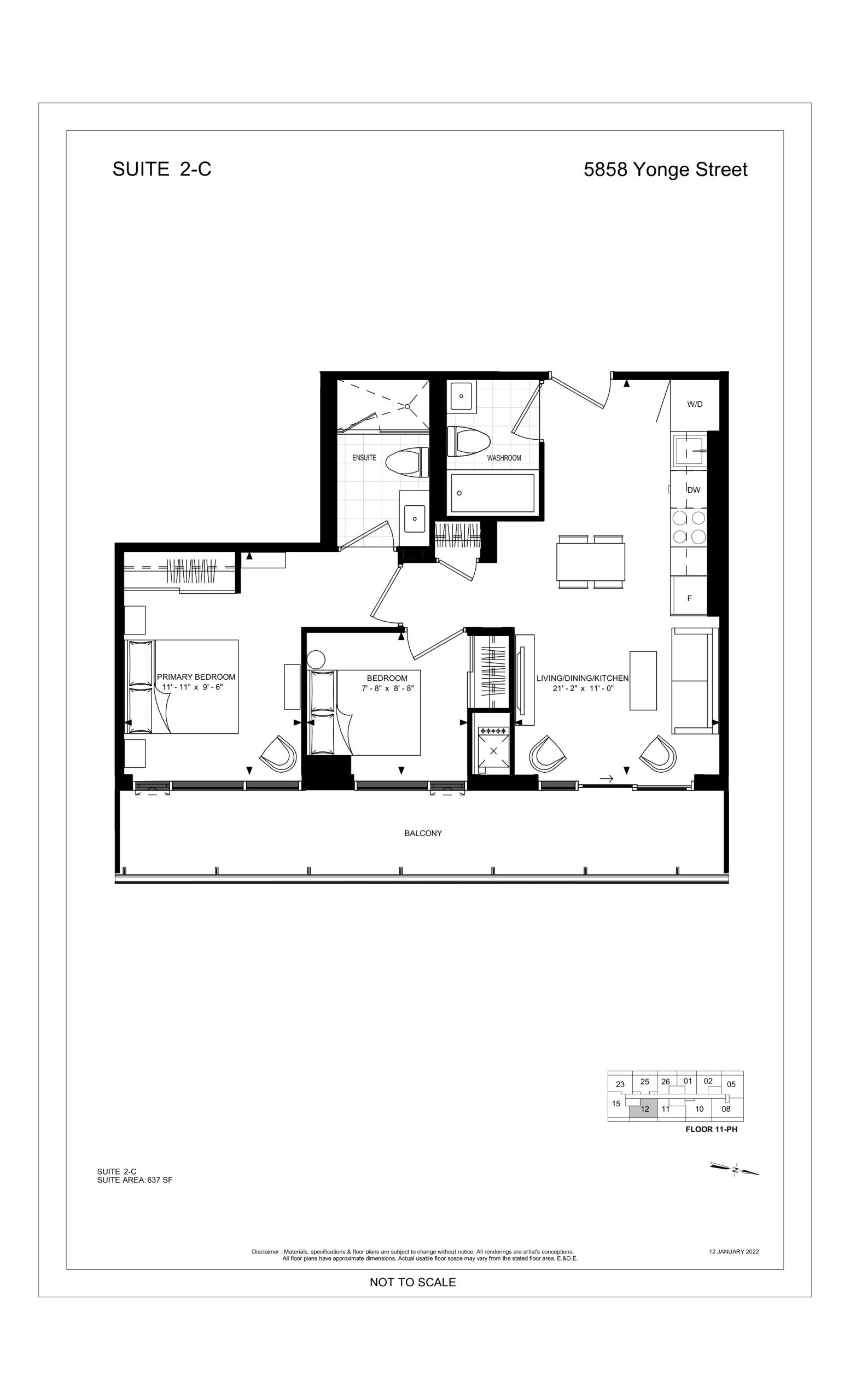 Suite 2-C floor plan