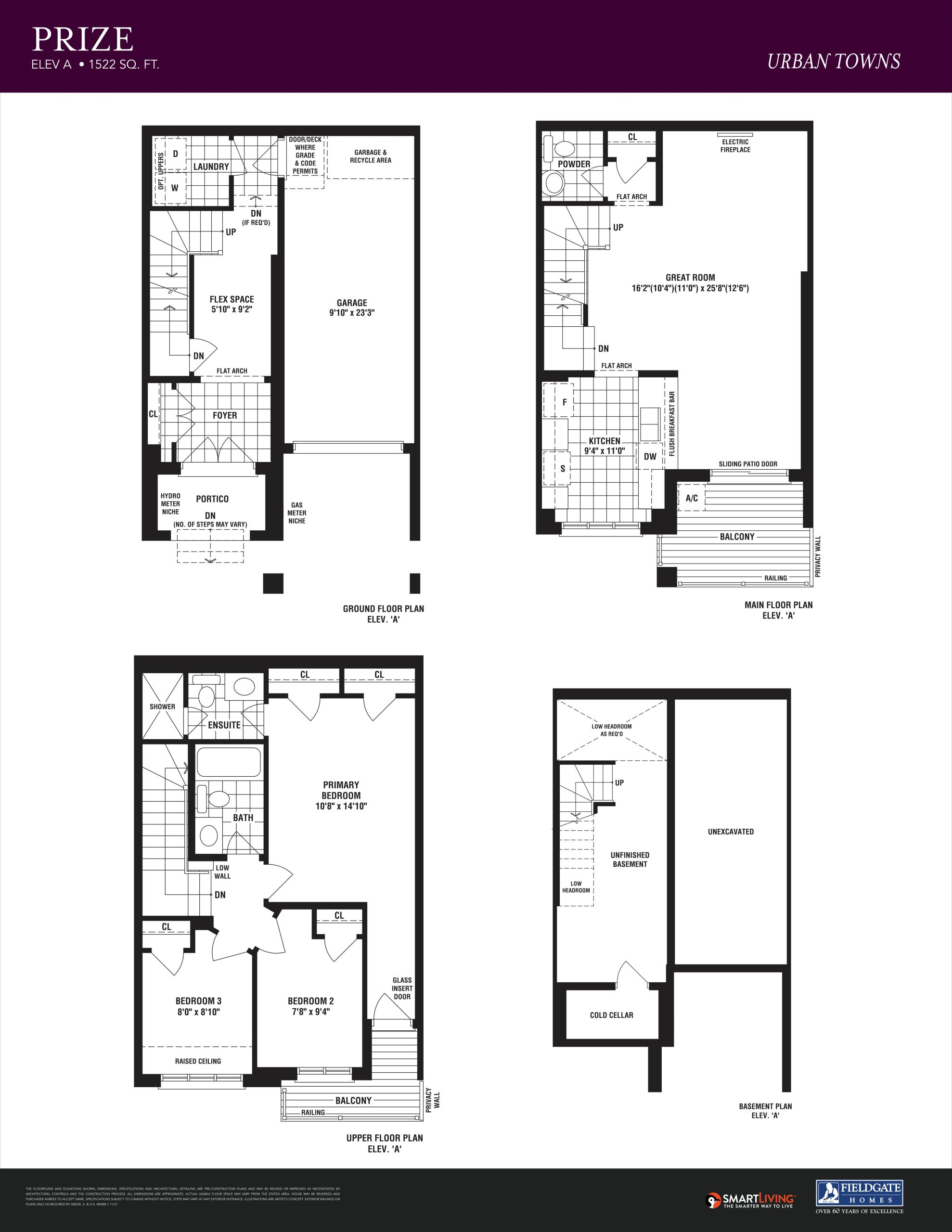 Prize floor plan