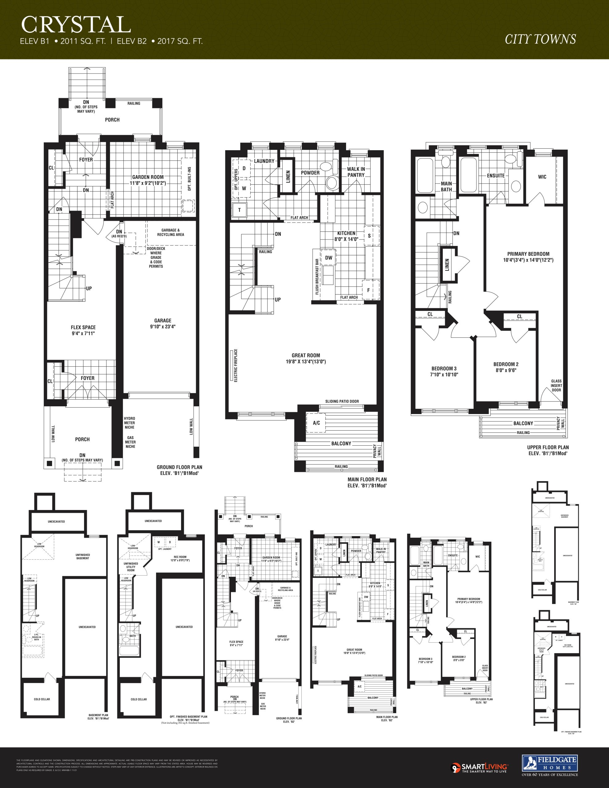 Crystal floor plan