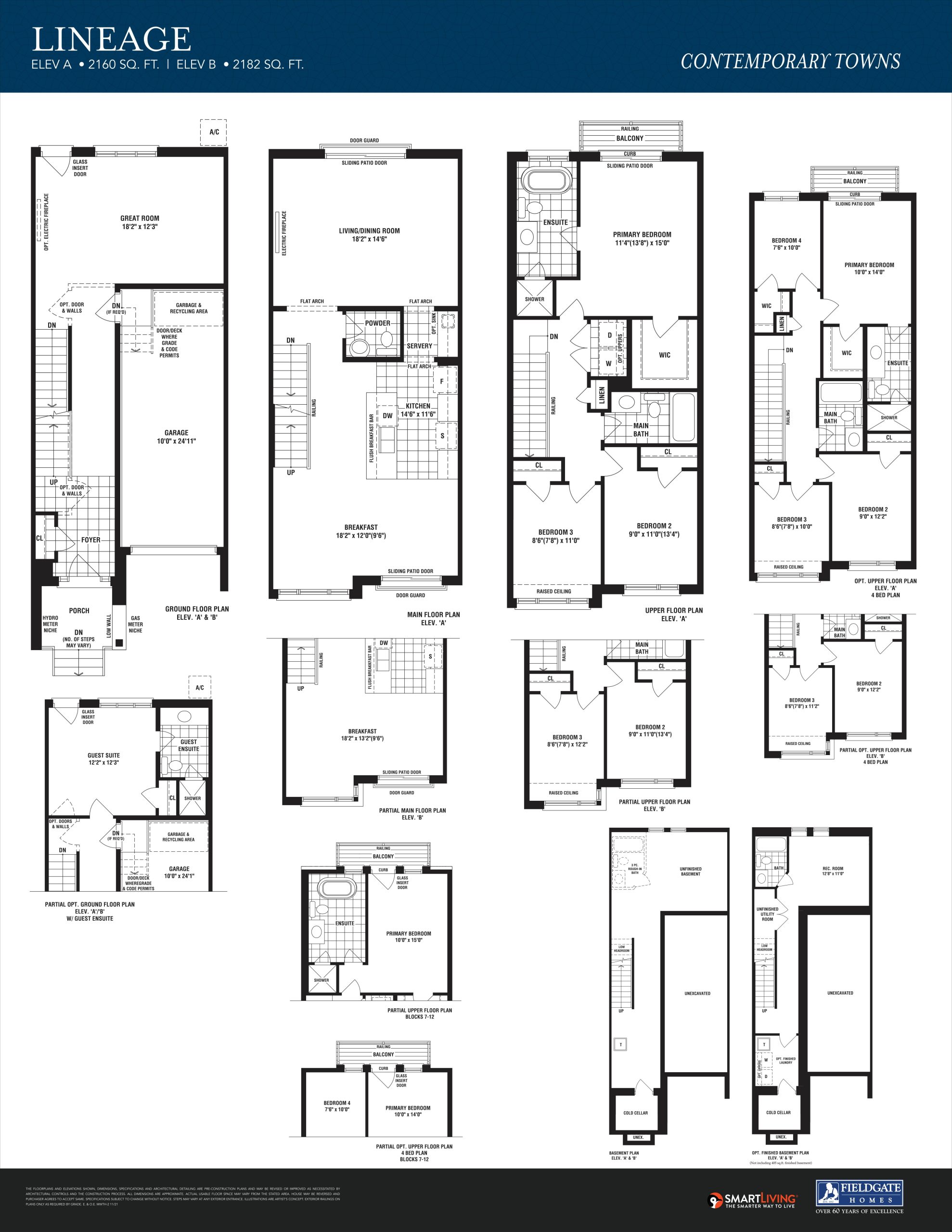 Lineage floor plan